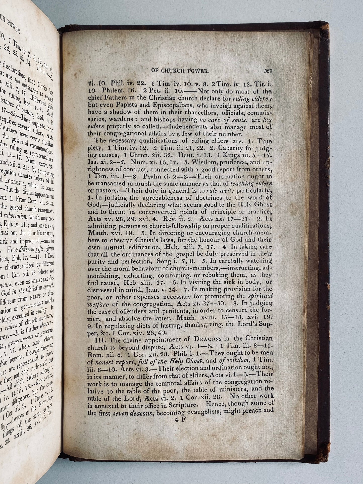 1819 JOHN BROWN OF HADDINGTON. A Compendious View of Natural Religion. 1st American Edition.