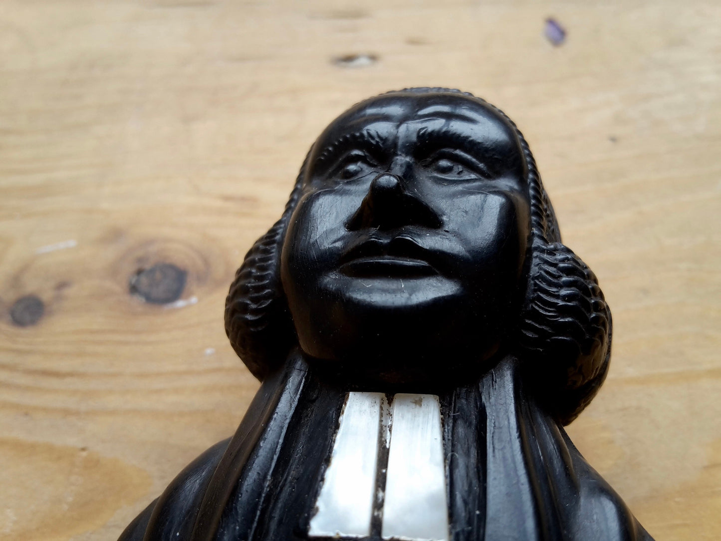 1839 George Whitefield. Fine Ebony and Mother of Pearl Wax Seal.