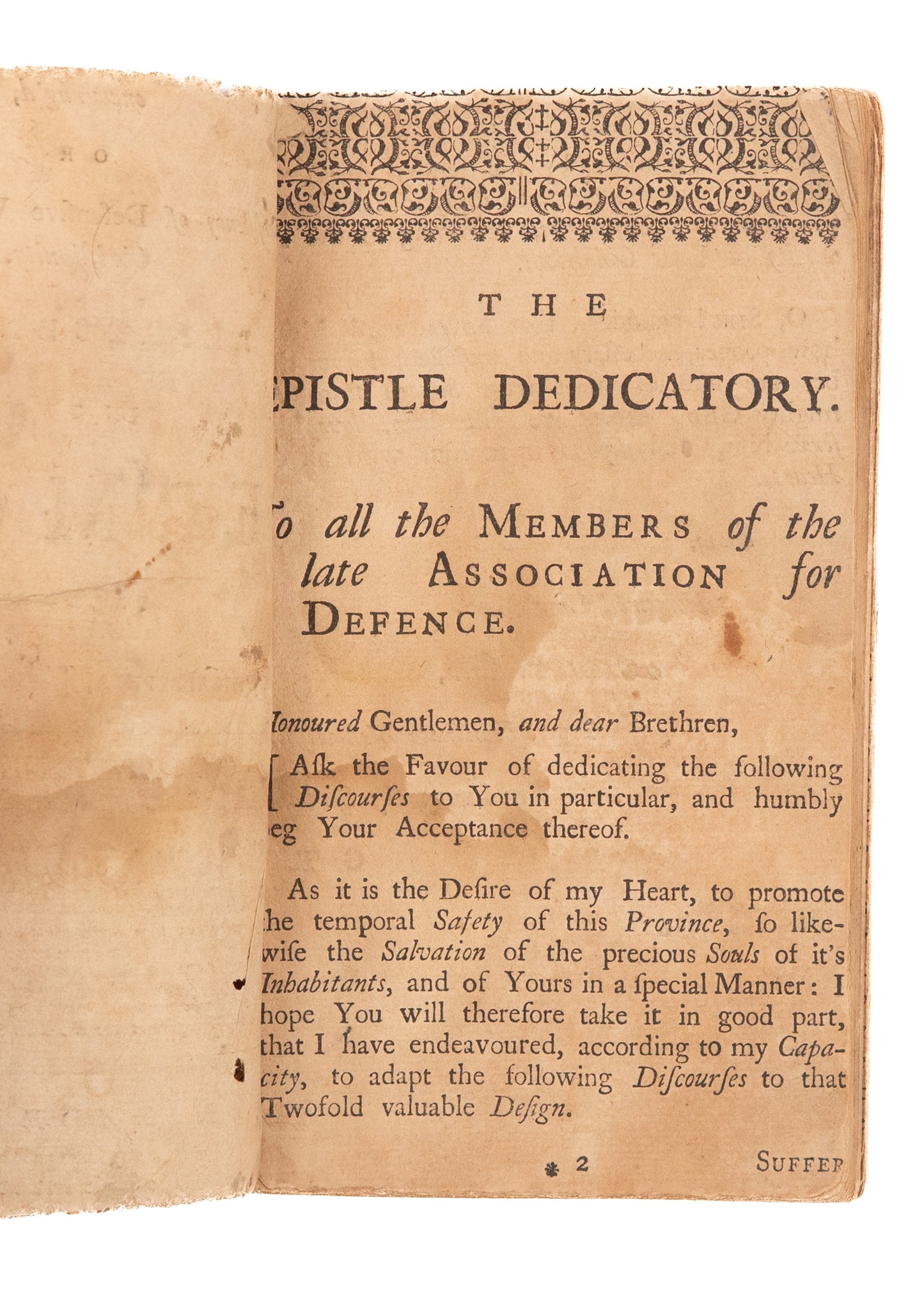 1747-1748 GILBERT TENNENT. The Consistancy of Defensive War - Benjamin Franklin and American Revolution.