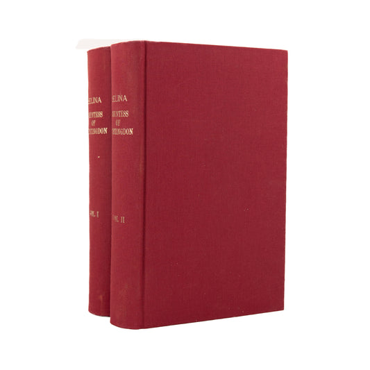 1844 SELINA COUNTESS OF HUNTINGDON. Superb Biography of the Financier of George Whitefield and John Wesley.