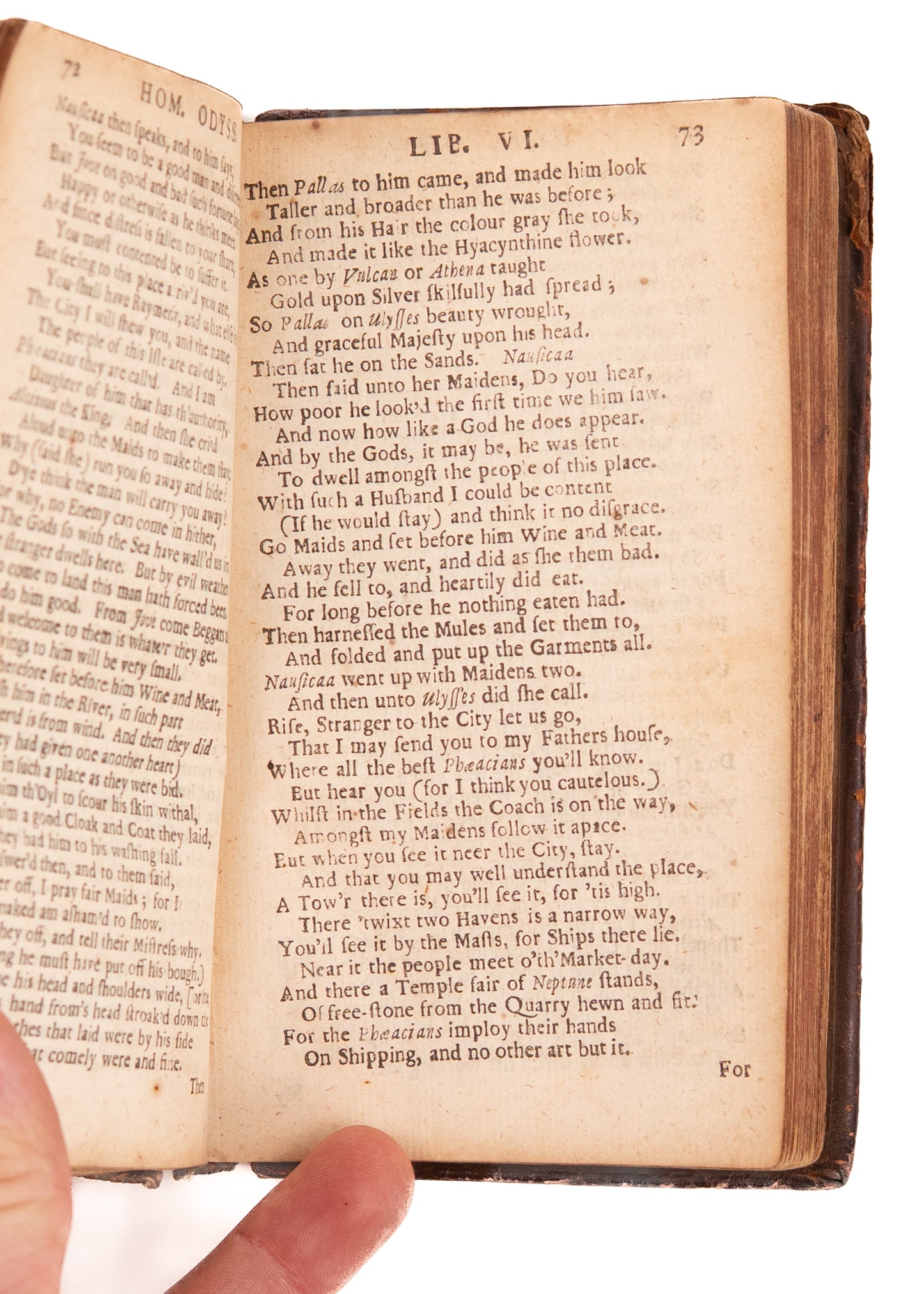 1677 THOMAS HOBBES - HOMER. The Iliads and Odysses of Homer. Rare Anti-Monarchy Works
