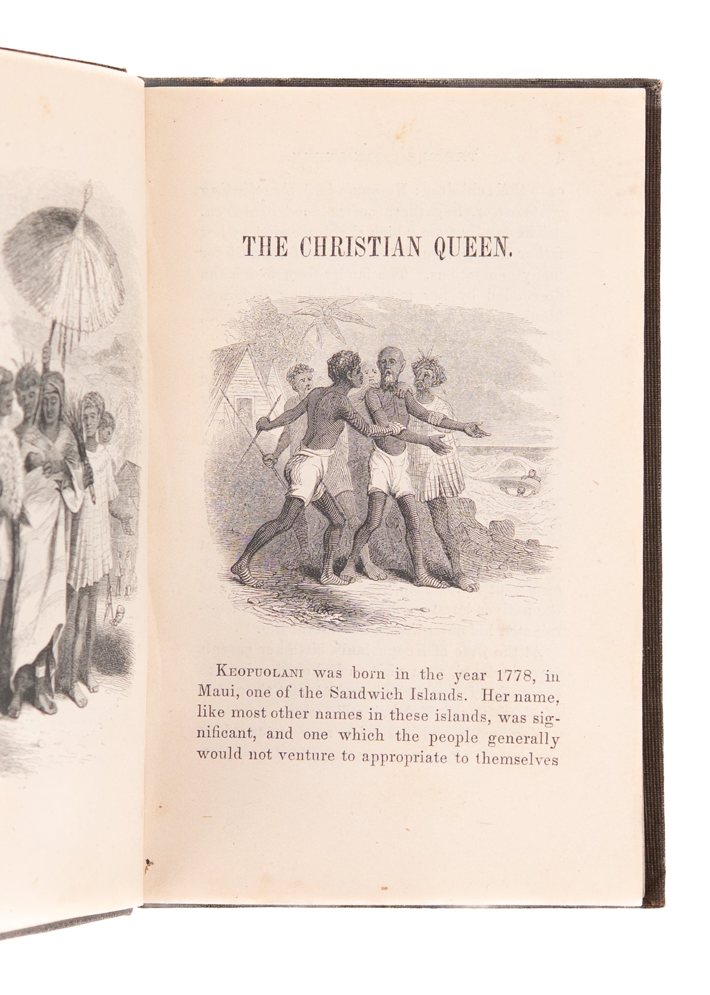 1850 KEOPUOLOANI. The Christian Queen of Hawaii. Fine Edition, Illustrated Biography - Sandwich Islands.