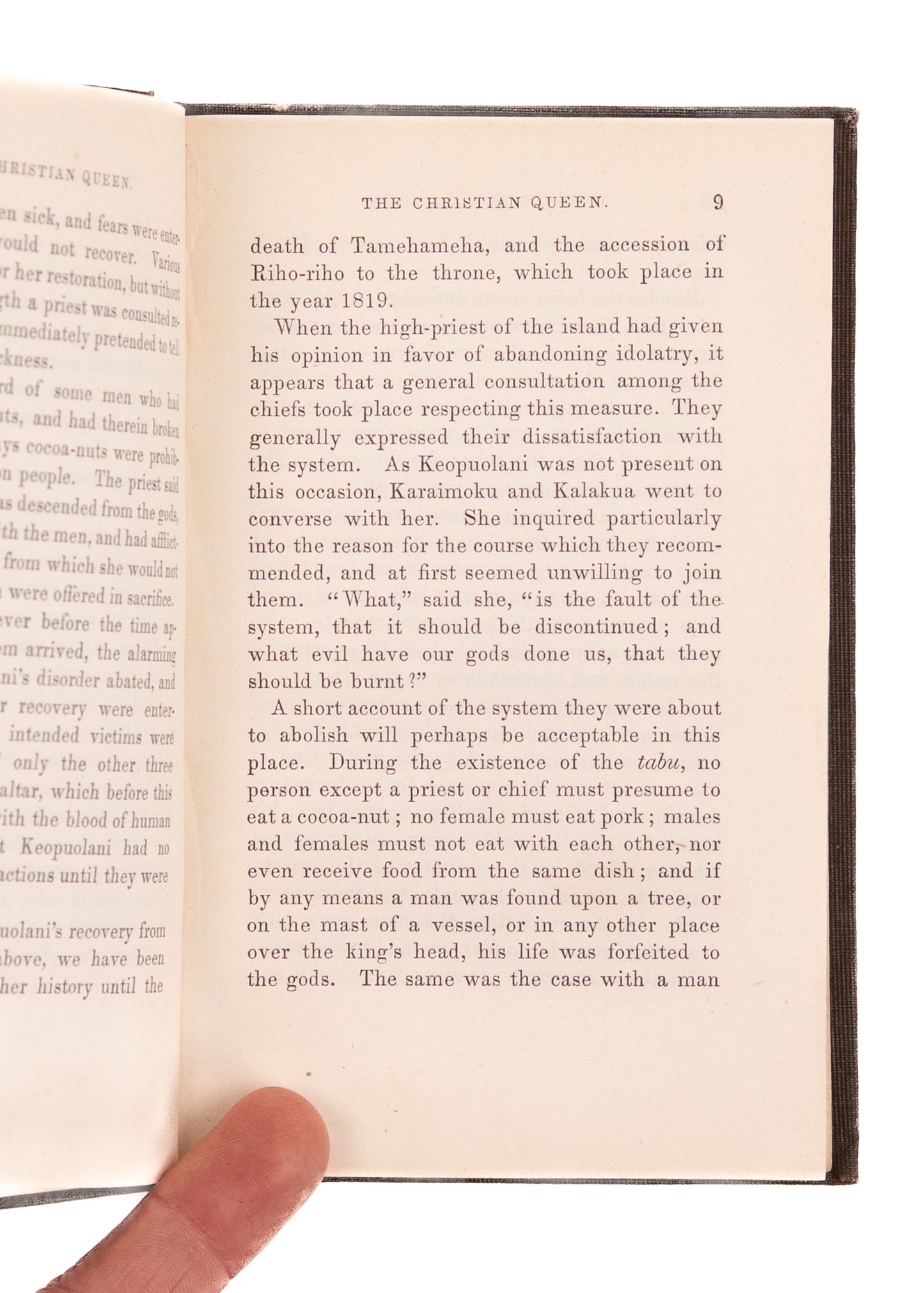 1850 KEOPUOLOANI. The Christian Queen of Hawaii. Fine Edition, Illustrated Biography - Sandwich Islands.
