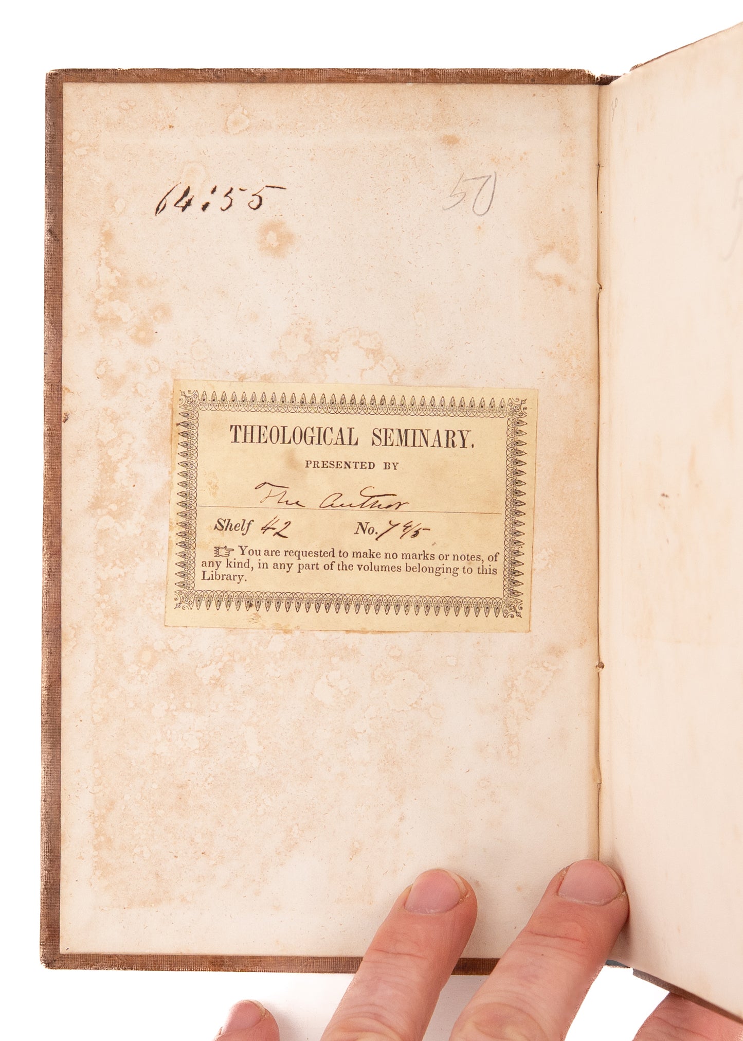 1836 SOUTH CAROLINA PRESBYTERIAN. Founder of Columbia Seminary Seeks Preachers for Slaves.