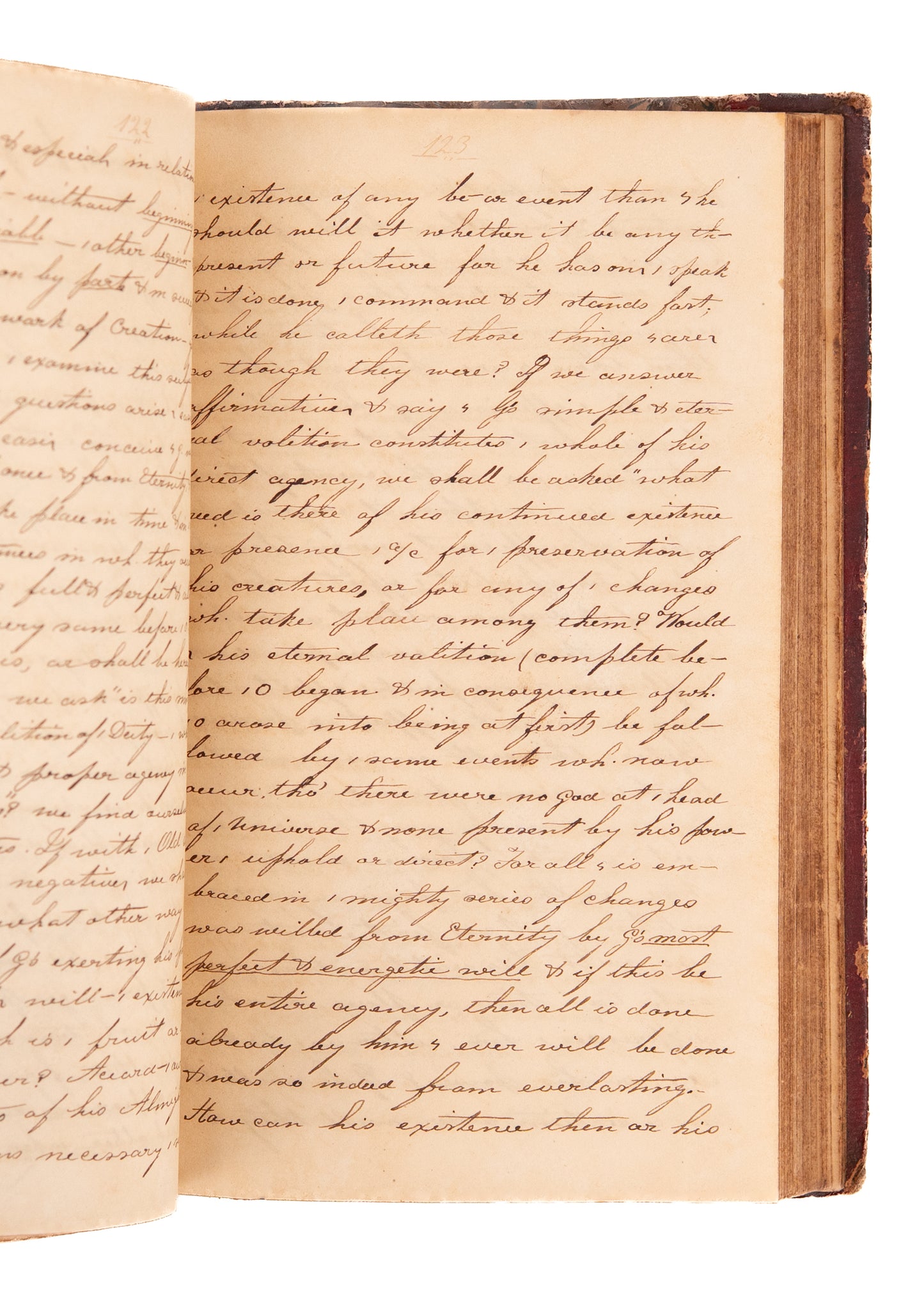 1836 HAWAII - SANDWICH ISLANDS. Unpublished 280pp MSs of Didactic Theology Used at Maui Seminary for Islanders