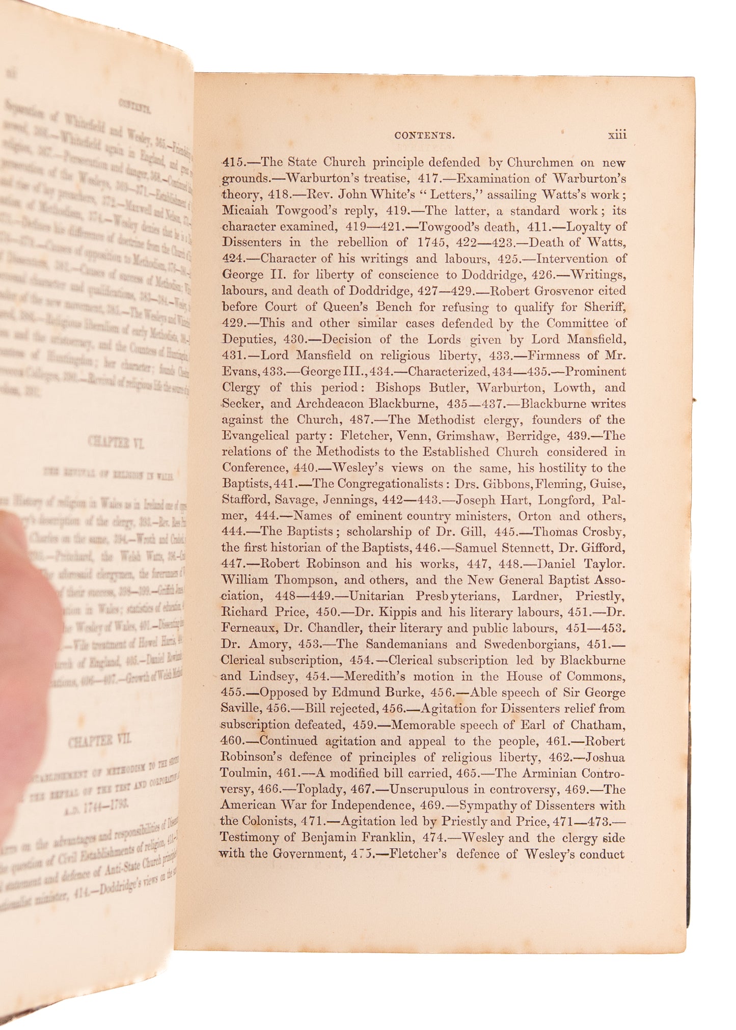 1869 FREE CHURCHES. Important Work on Baptists, Methodists, and Dissenting Churches - Freedom of Religion.