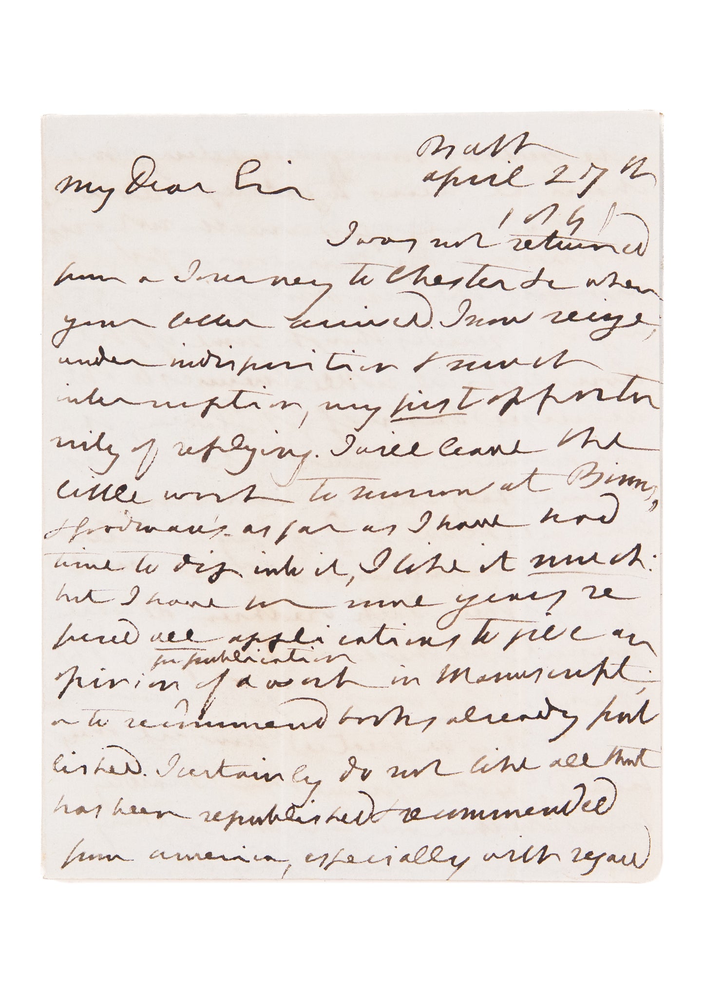 1841 WILLIAM JAY. Lambastes American Revivalists for Showboating and being Soft on Slavery.