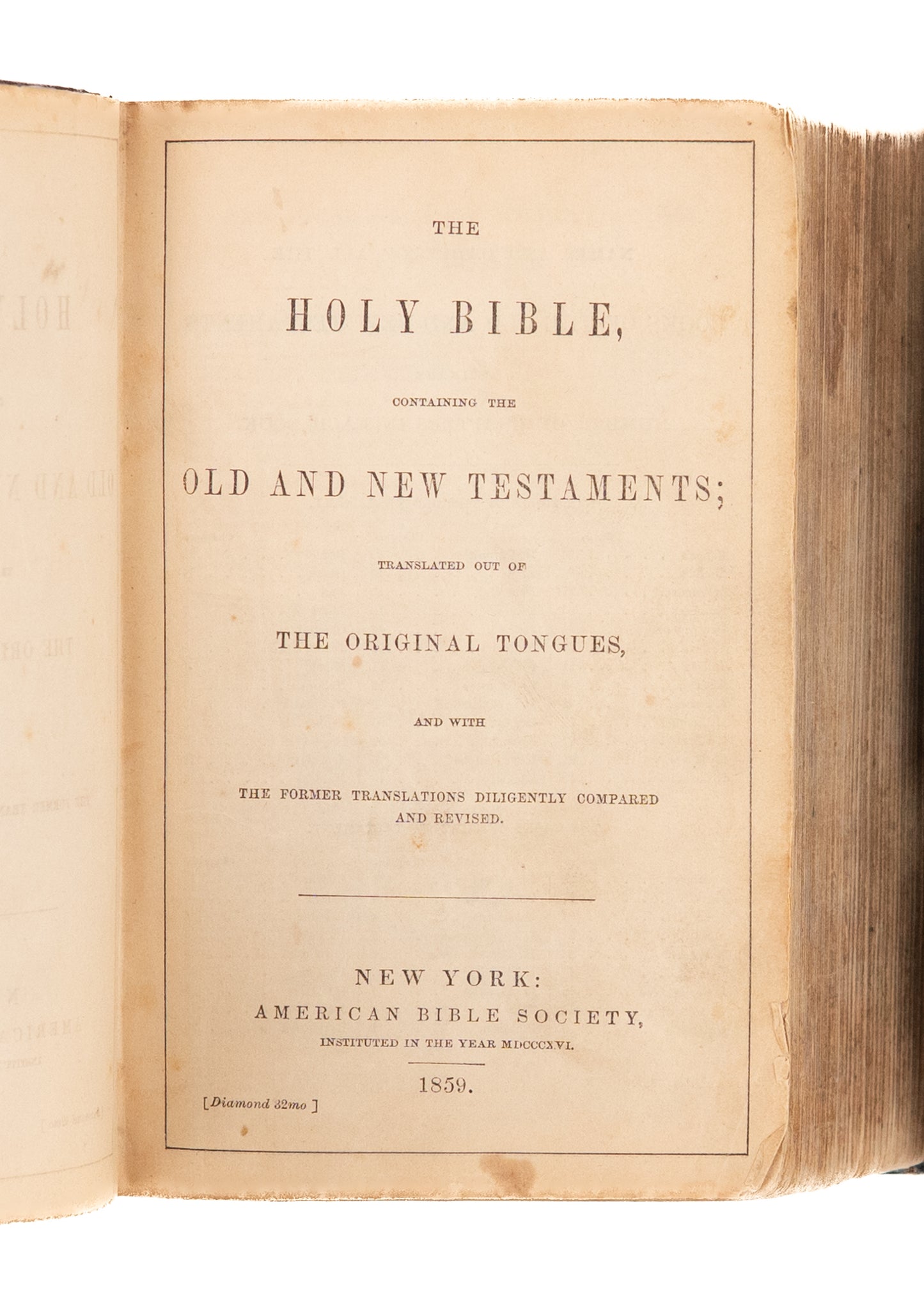 1861 CiVIL WAR BIBLE. For Joseph Cook, Mustered August, 1861. With Handwritten Notes!