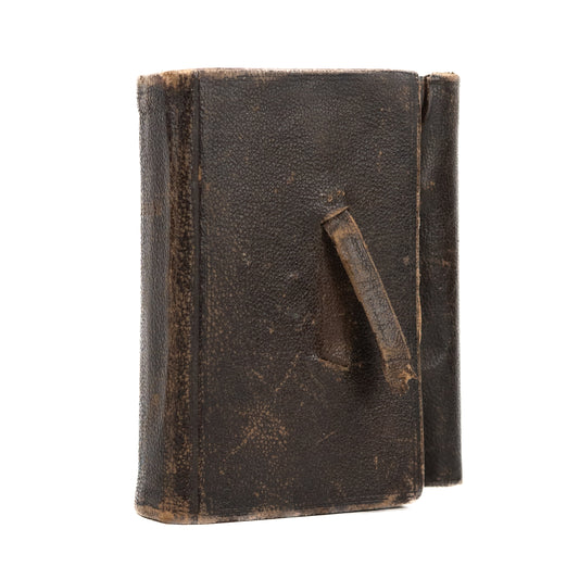 1861 CiVIL WAR BIBLE. For Joseph Cook, Mustered August, 1861. With Handwritten Notes!