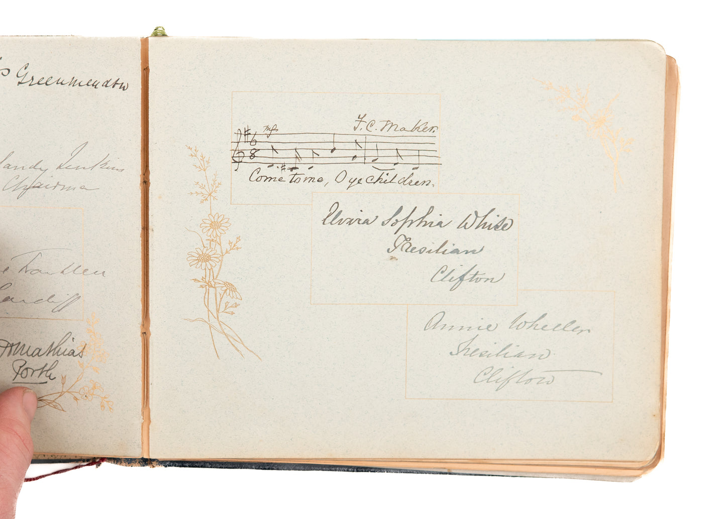 1904 WELSH REVIVAL. Exceptional Autograph Album of Leaders of Welsh Revival & More!