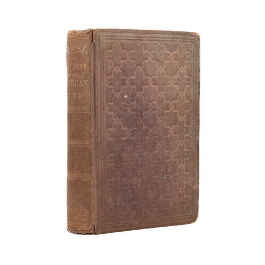 1856 INVISIBLE SAM. Despotism. Harriet Beecher Stowe Guilty of Sedition - Abolition & Slavery.