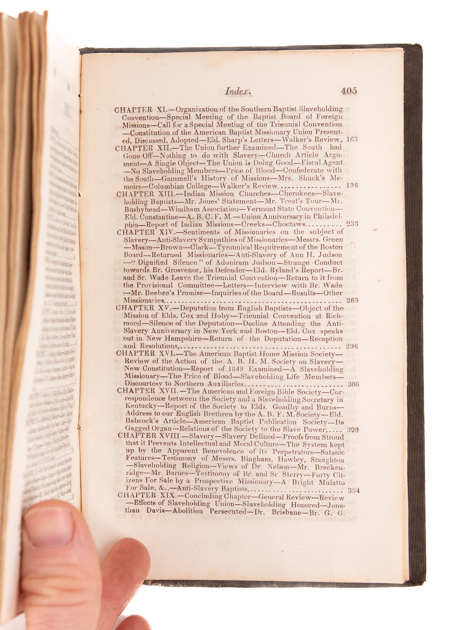 1850 BAPTISTS & SLAVERY. Very Scarce Work that Led to the Creation of the Southern Baptist Convention.