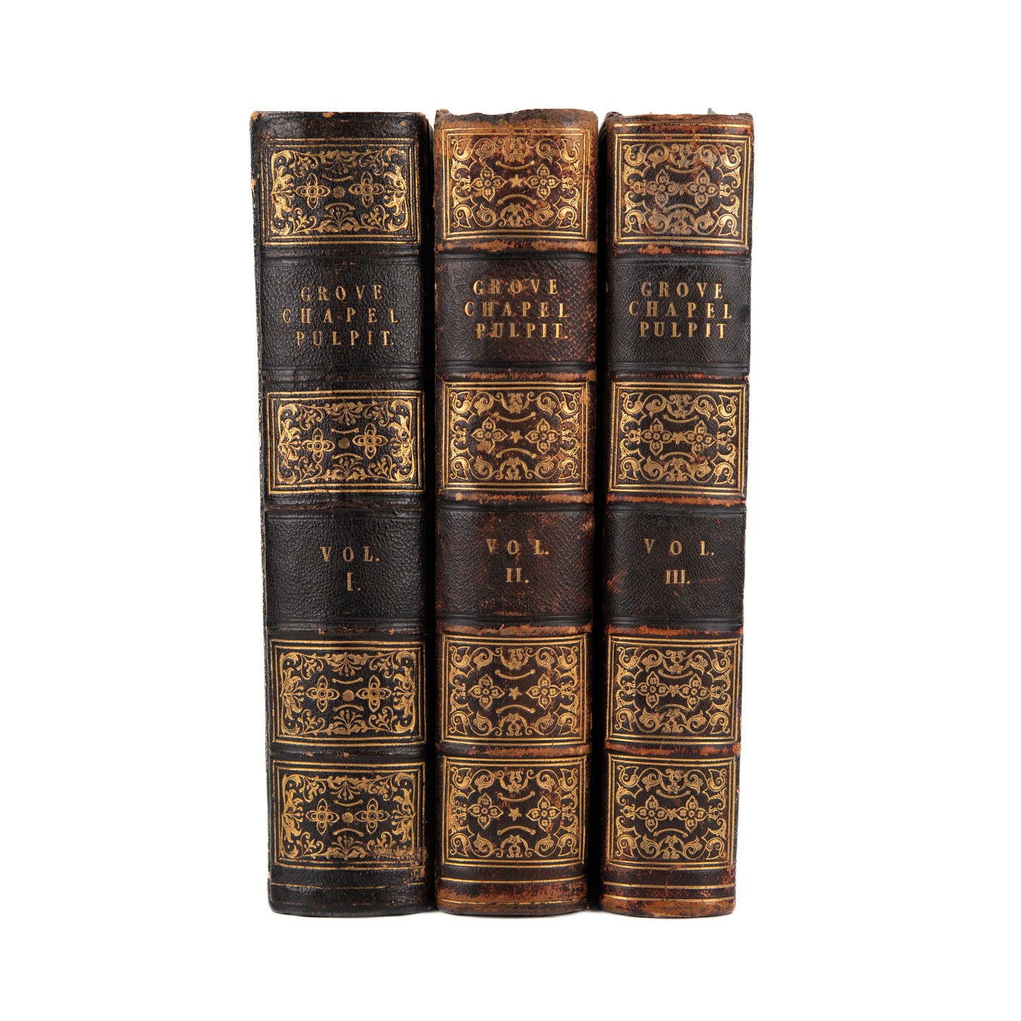 1855 JOSEPH IRONS. The Grove Chapel Pulpit. Three Complete Years. Superb Particular Baptist Sermons.