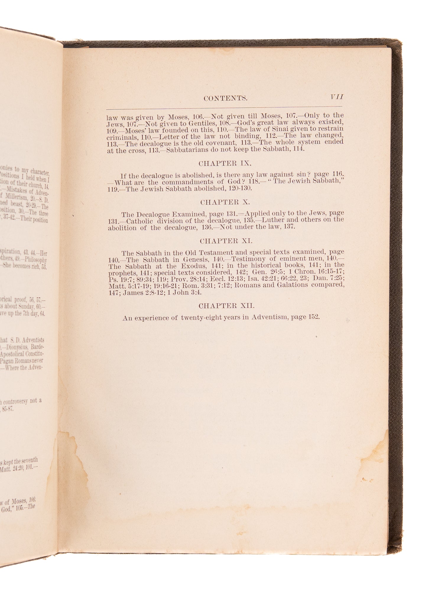 1888 SEVENTH-DAY ADVENTISM. Rare First Edition of Canright's Classic Anti-Adventist Work.