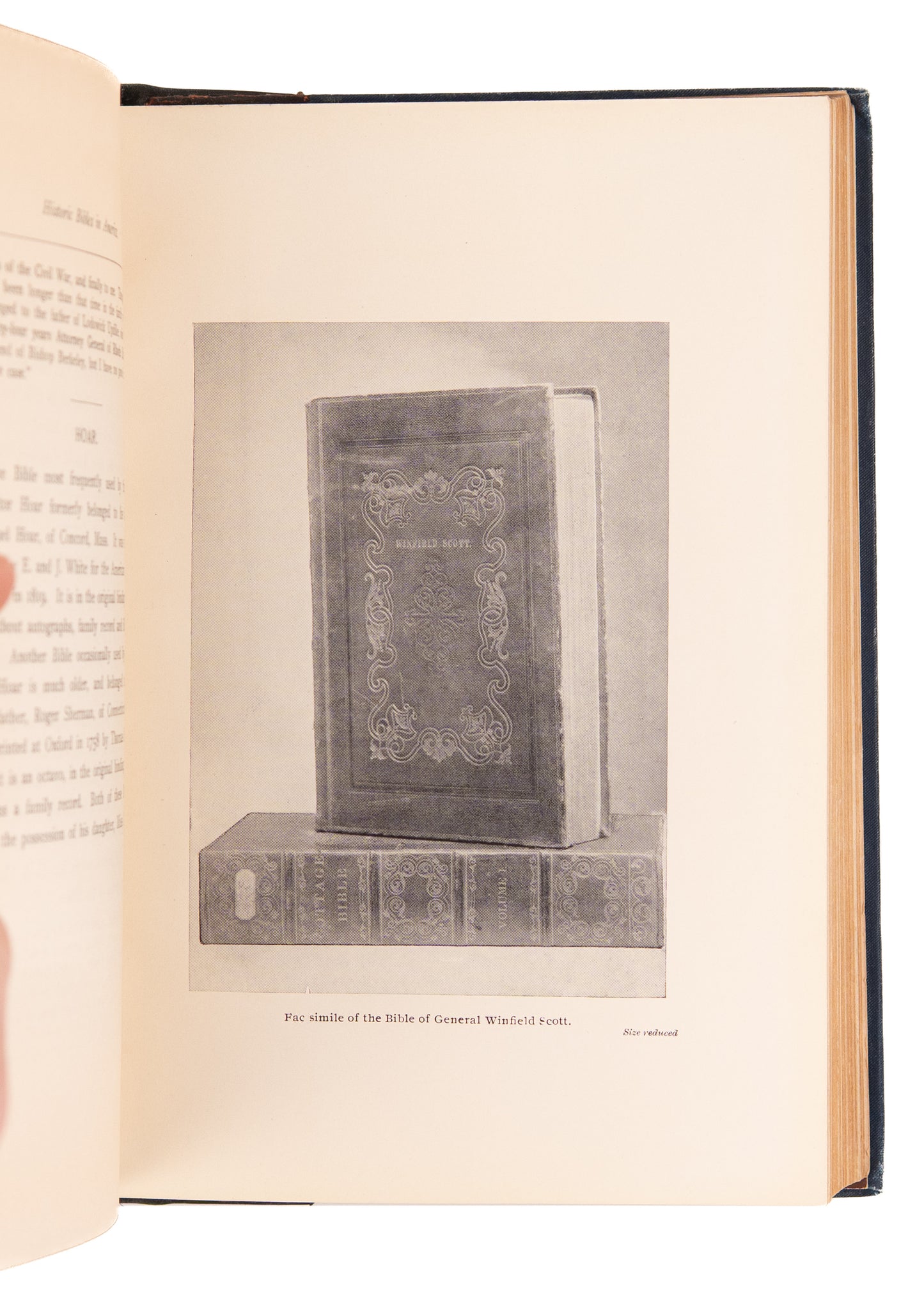 1905 HISTORIC BIBLES. Historic Bibles in America - Bay Psalm Books &c.