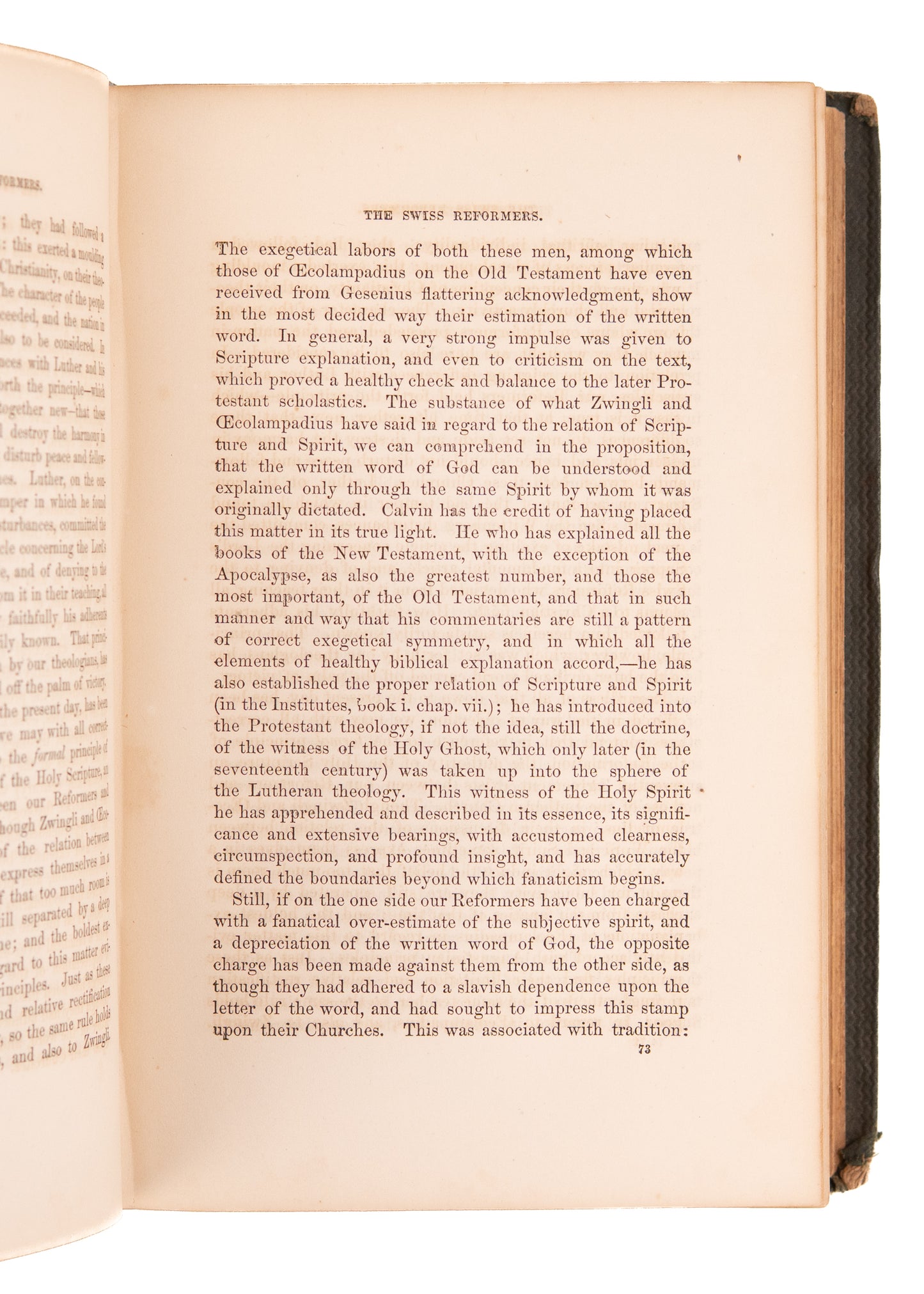 1863 HEIDELBERG CATECHISM. Rare Essays on Melancthon, The Swiss Reformers, Use of the Catechism, &c.