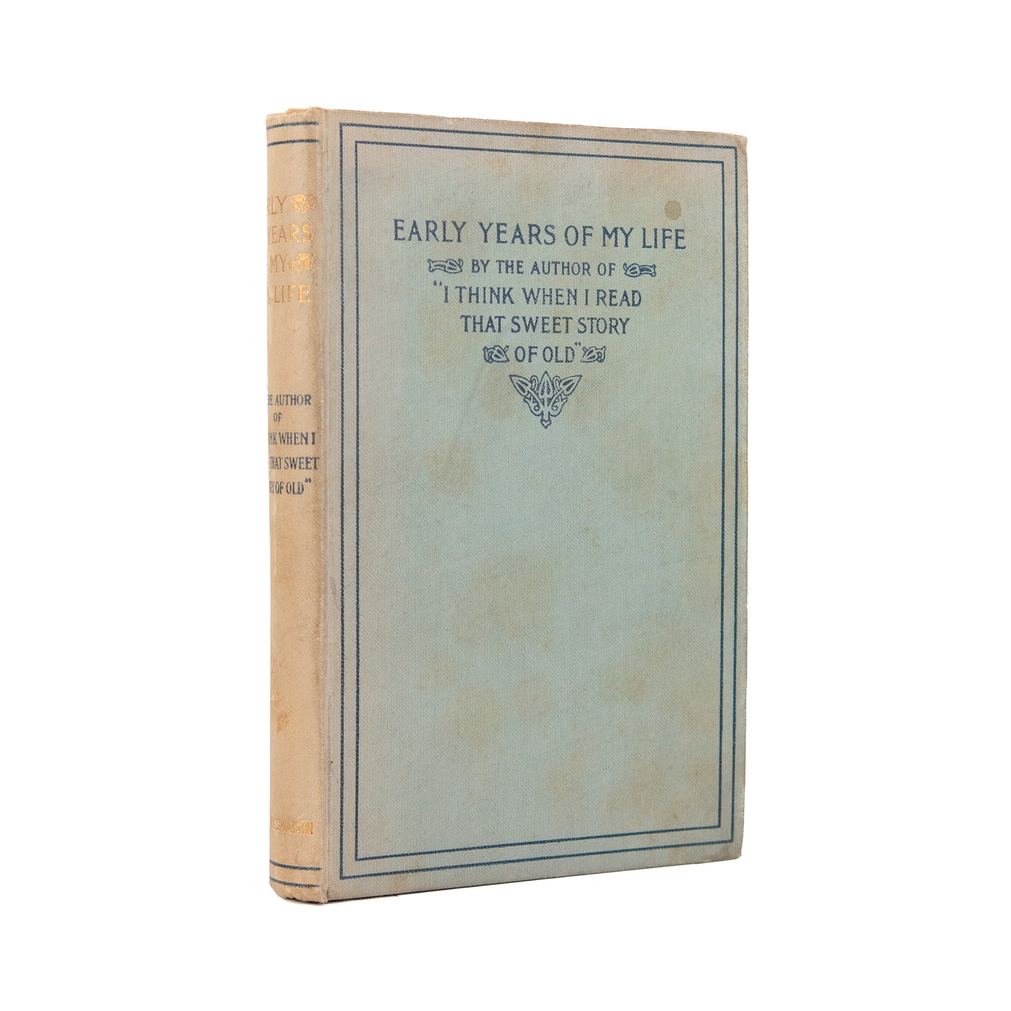 1900 JEMIMA LUKE. Signed Autobiography of Hymnist Authoress, "I Think when I Read that Sweet Story of Old."