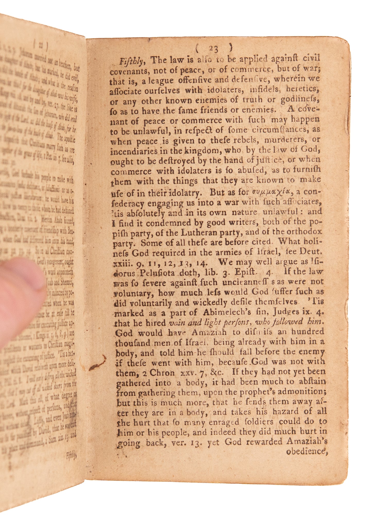 1791 SCOTTISH COVENANTERS. Cause of God's Wrath - Westminster Assembly - Killing Times.