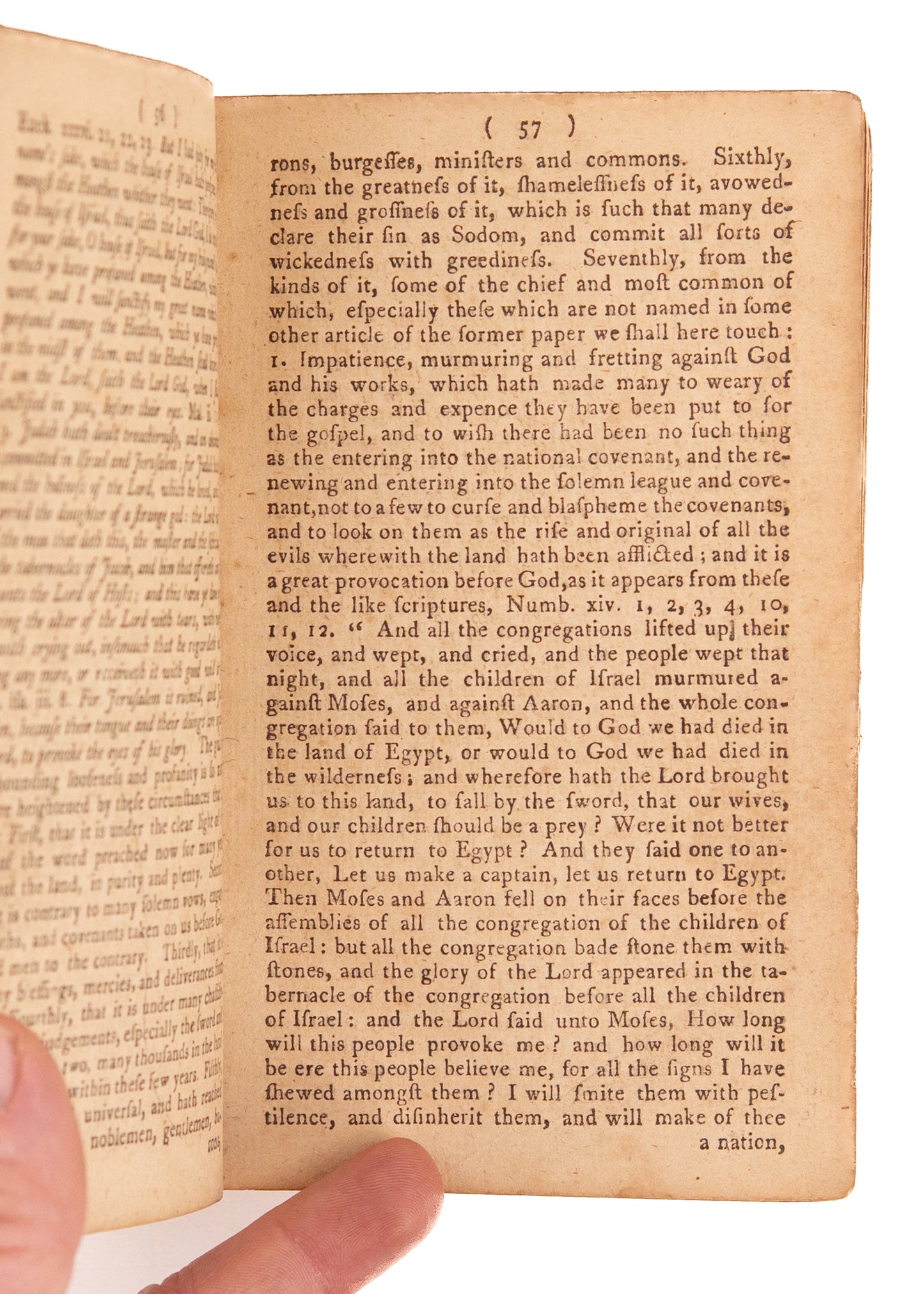 1791 SCOTTISH COVENANTERS. Cause of God's Wrath - Westminster Assembly - Killing Times.