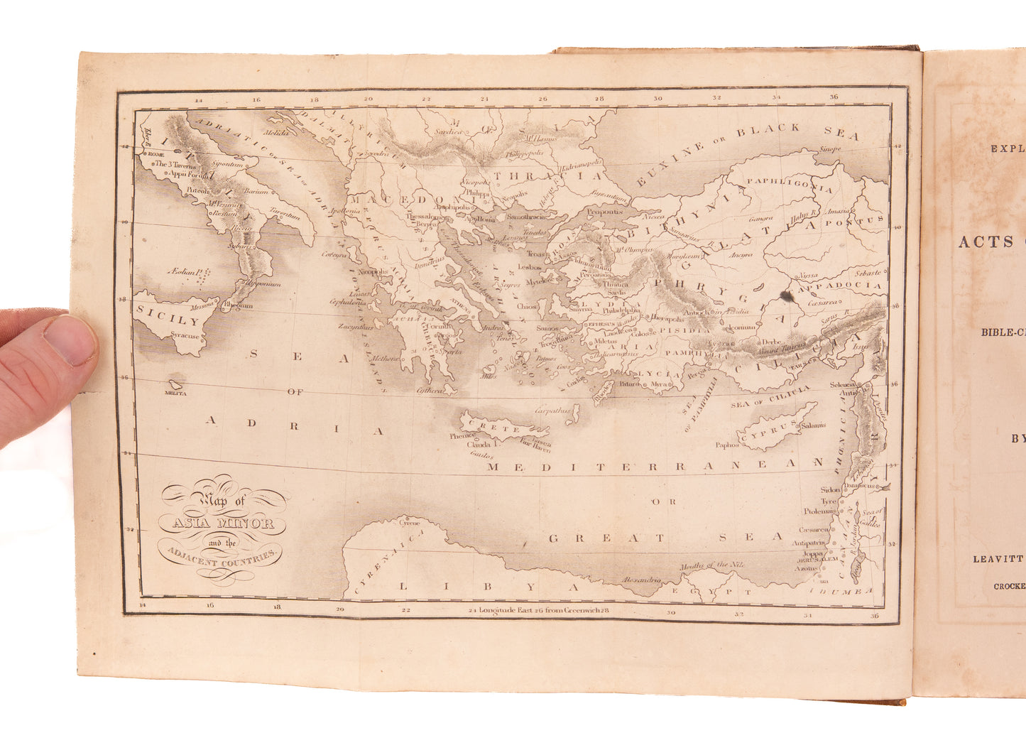 1837 ALBERT BARNES. Commentary on Acts of the Apostles in Author Presentation Binding.