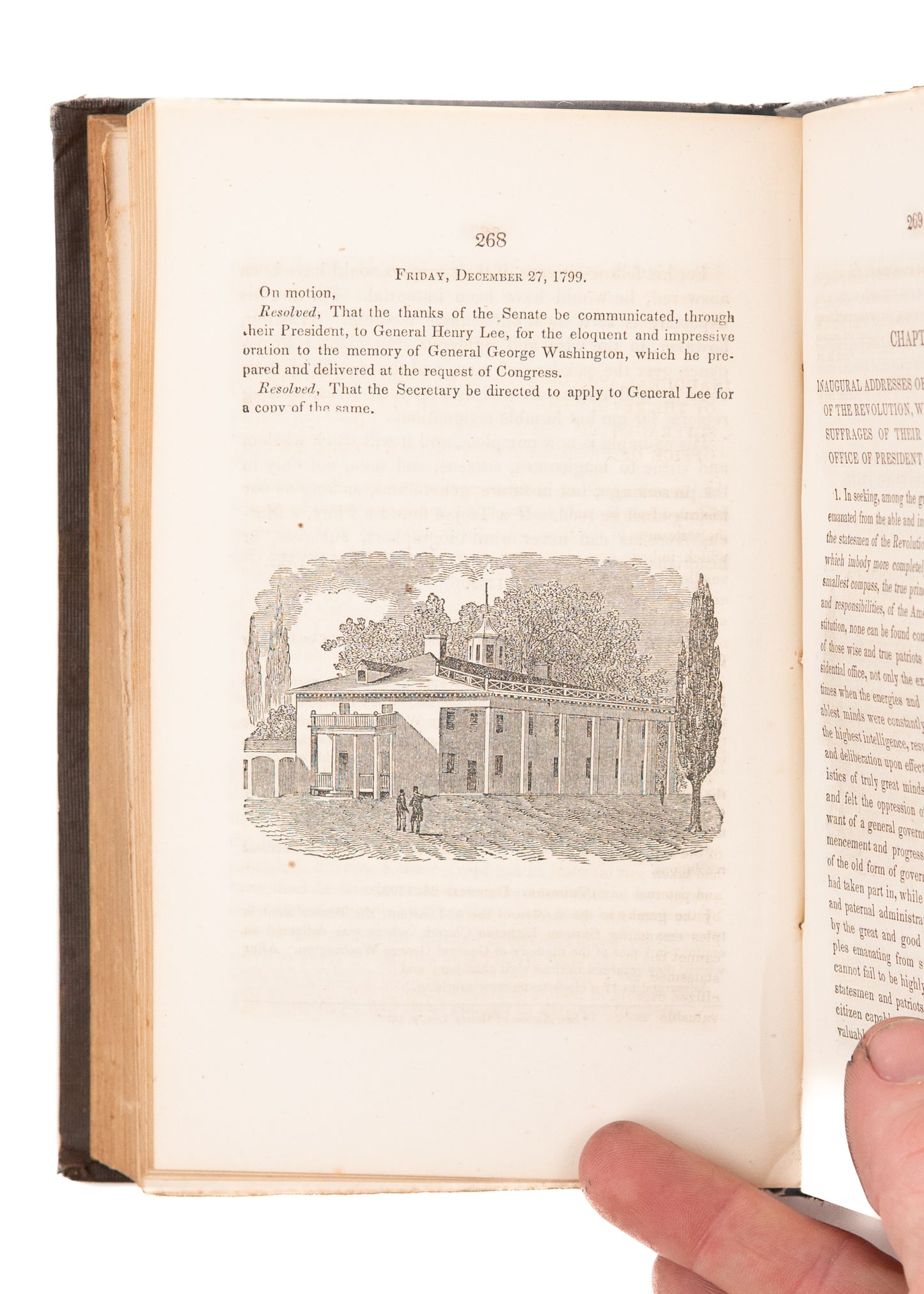 1854 U. S. CONSTITUTION. Owned by Colonel Under John Brown & Framer of Kansas Anti-Slavery Constitution