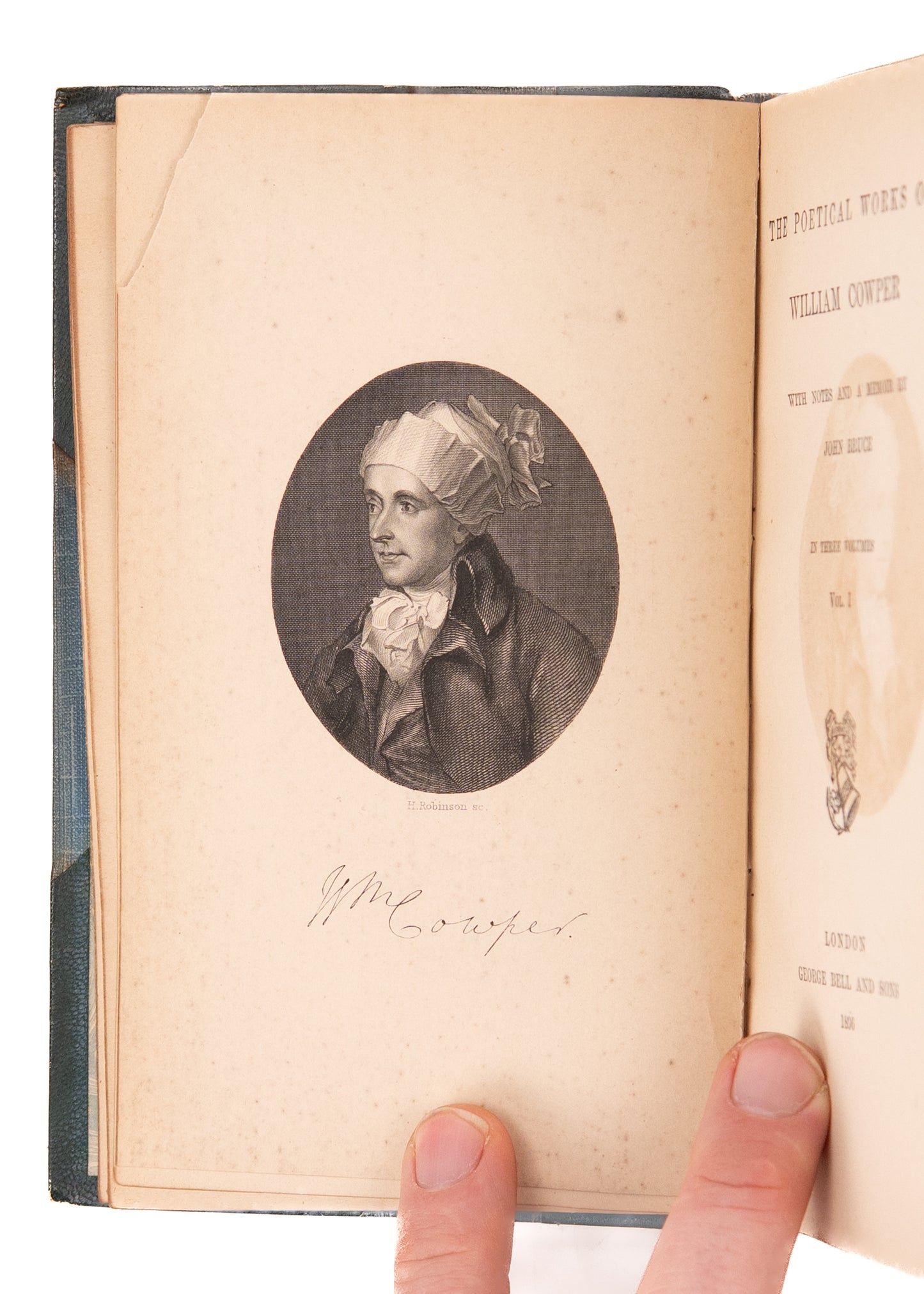 1896 WILLIAM COWPER. Poems of Devotion, of Nature, and on the Abolition of Slavery