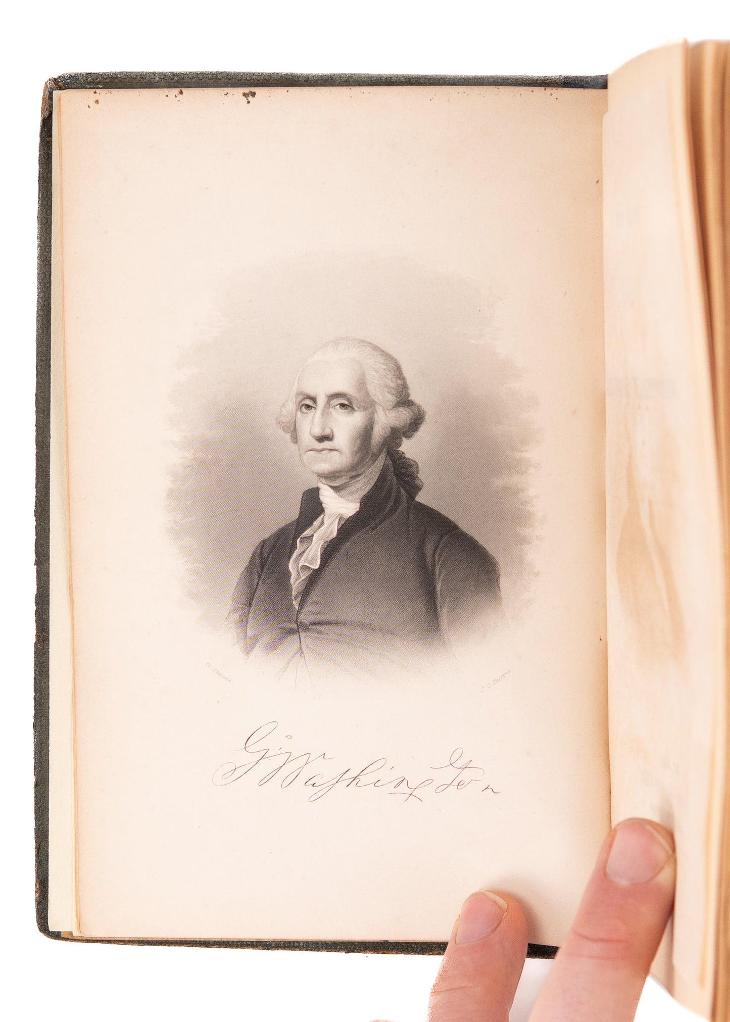 1860-64 GEORGE WASHINGTON - EDWARD EVERETT. Life of George Washing w/ Letter by Gettysburg Orator.