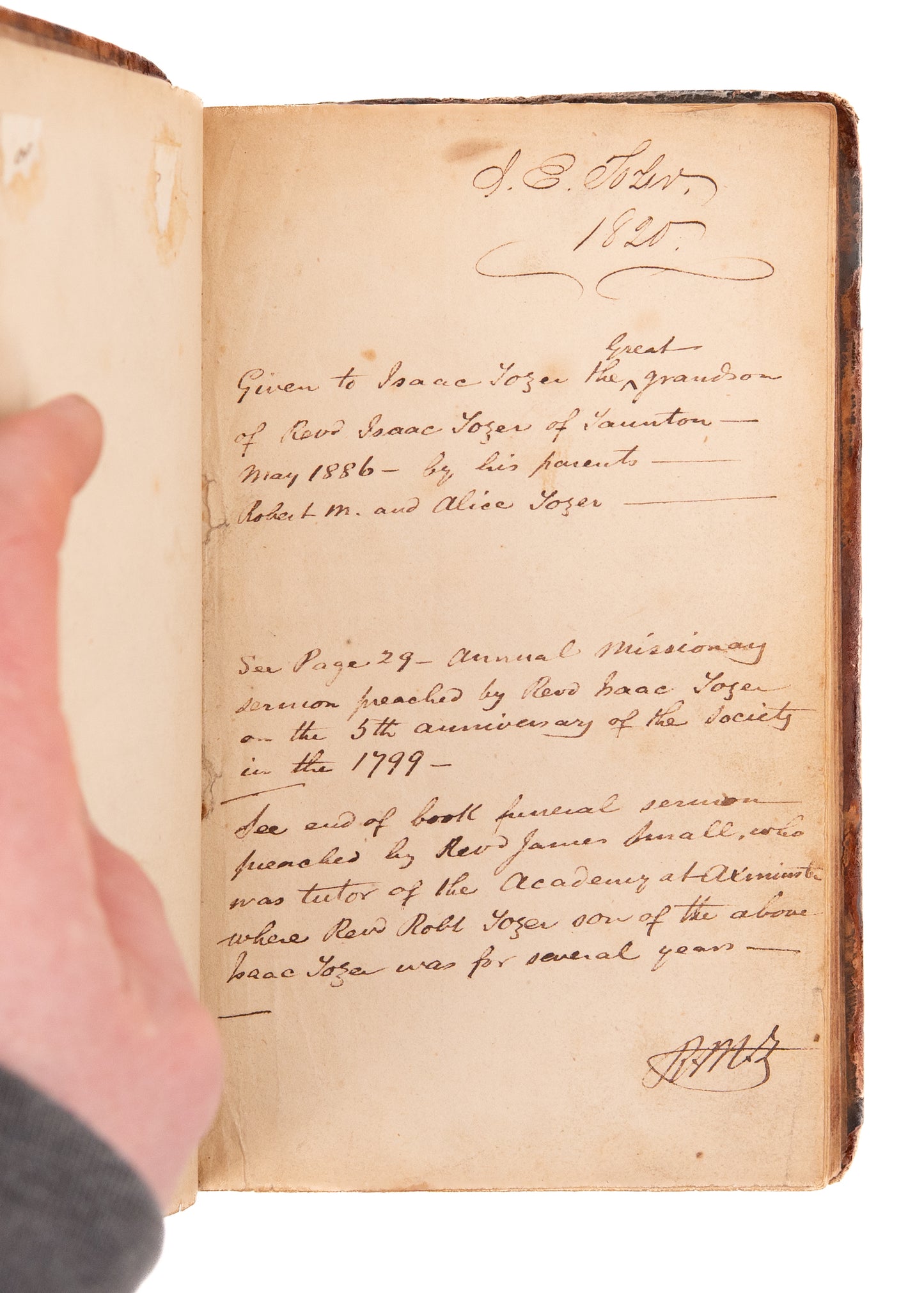 1799 MISSIONARY SOCIETY SERMONS. Sermons from One of the Earliest London Missionary Society Meetings.