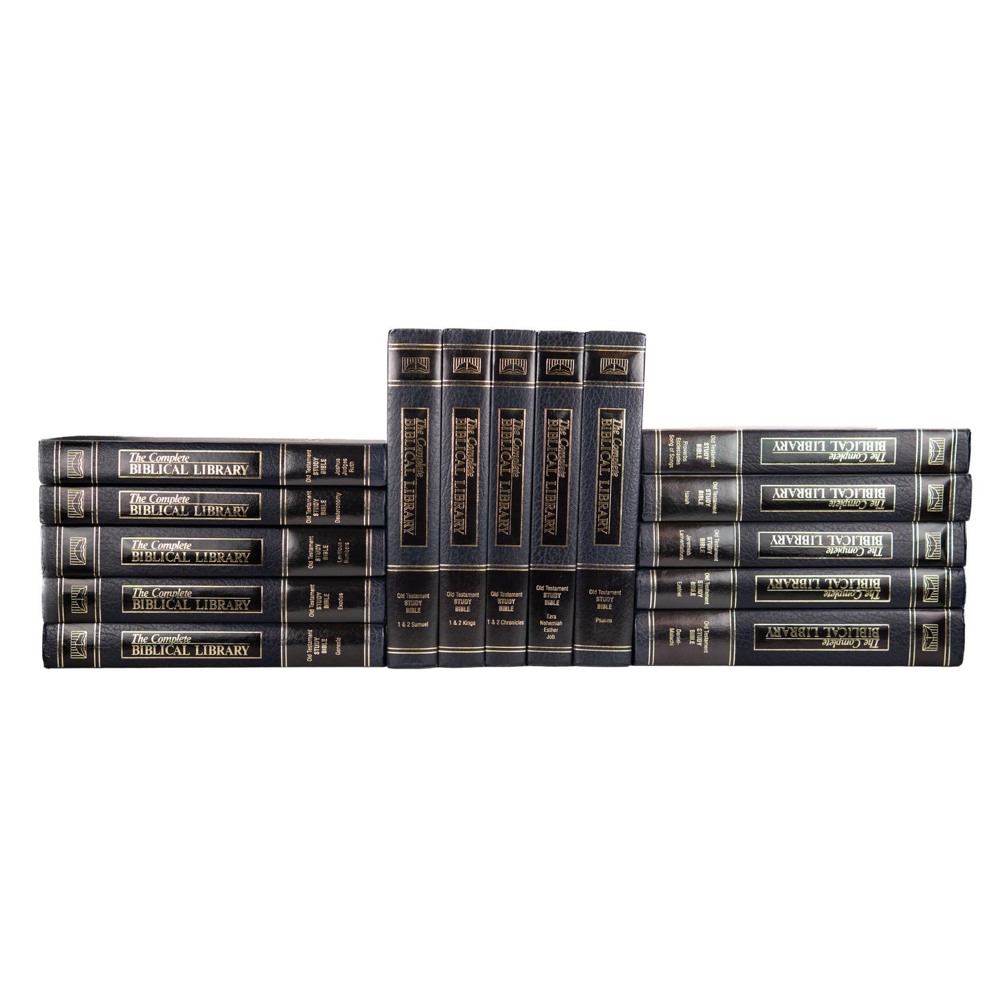 1994-2013 COMPLETE BIBLICAL LIBRARY. Complete Old Testament in 15 Volumes. Near Fine.