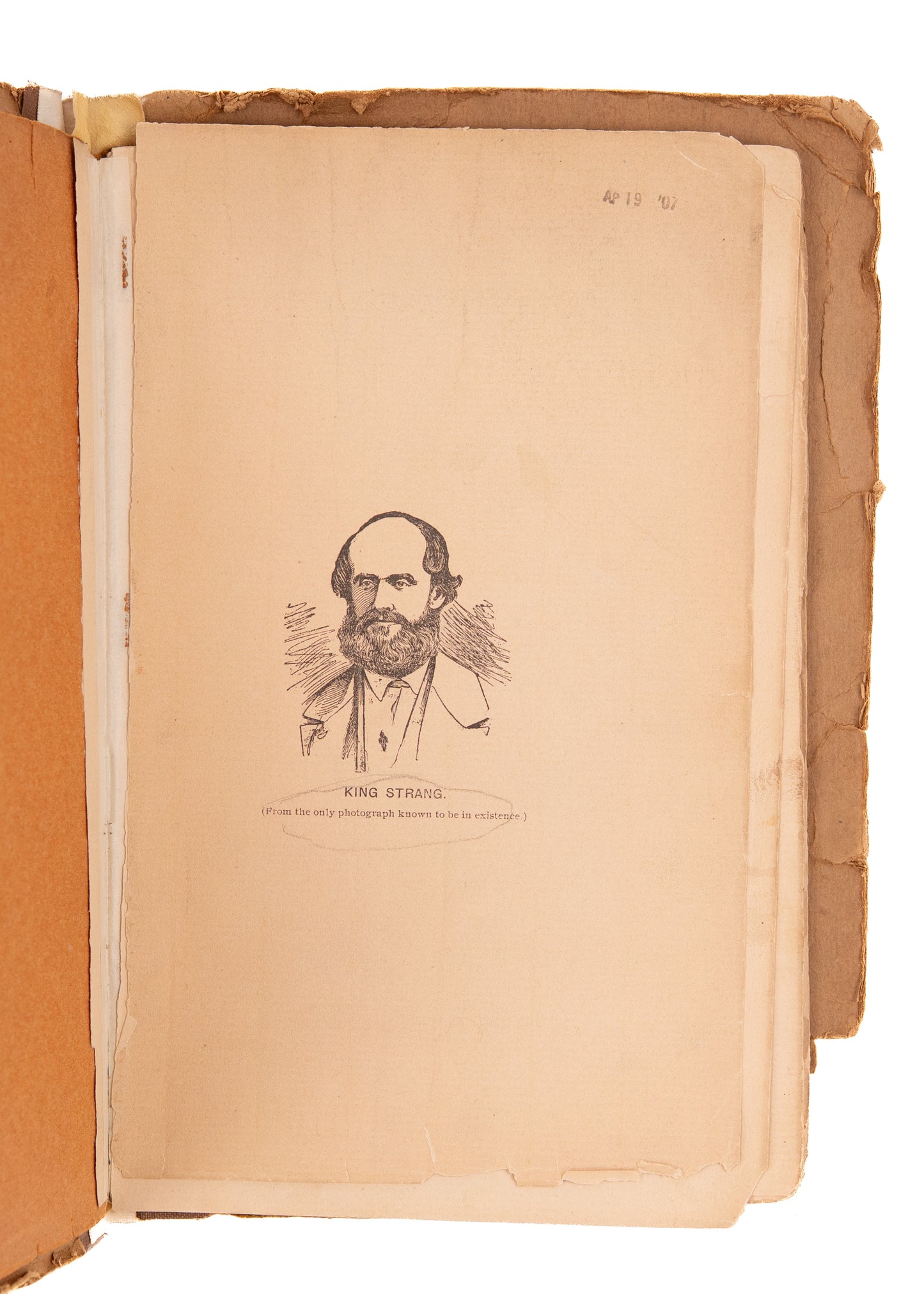 1897 MORMON KINGDOM - BEAVER ISLAND. Moses of the Mormons. Strang's City of Refuge and Island Kingdom.