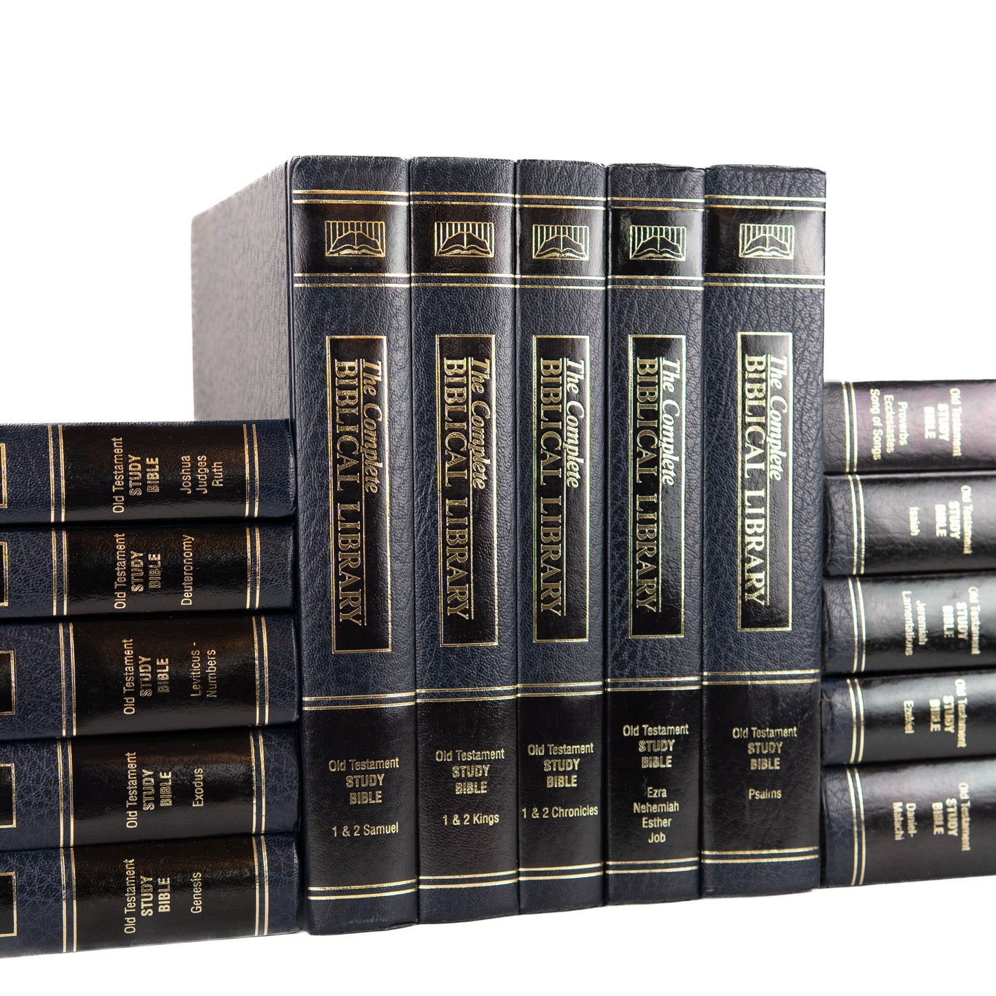 1994-2013 COMPLETE BIBLICAL LIBRARY. Complete Old Testament in 15 Volumes. Near Fine.