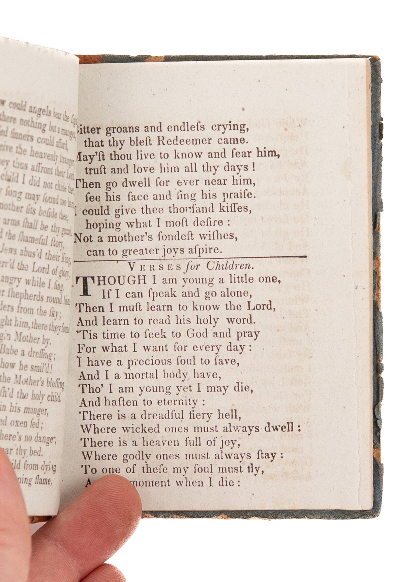 1777 / 1843 NEW ENGLAND PRIMER. Early and Fine Facsimile of 18th Century Primer by Cotton.