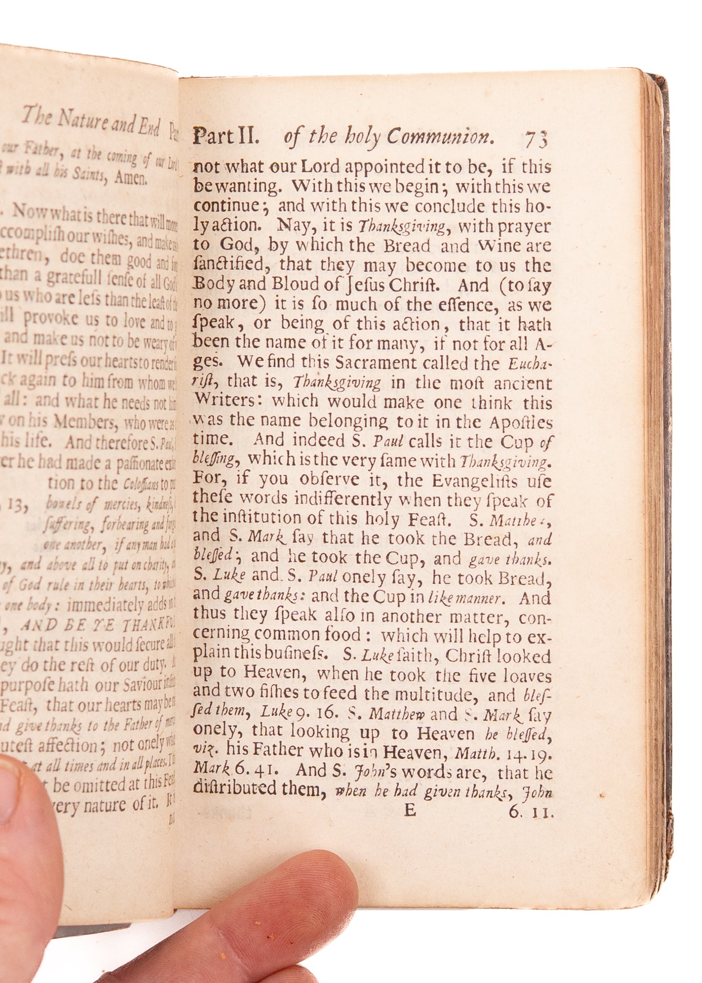 1684 SIMON PATRICK. Important 17th Century Work on Joy of the Lord's Supper. Influenced John Bunyan.
