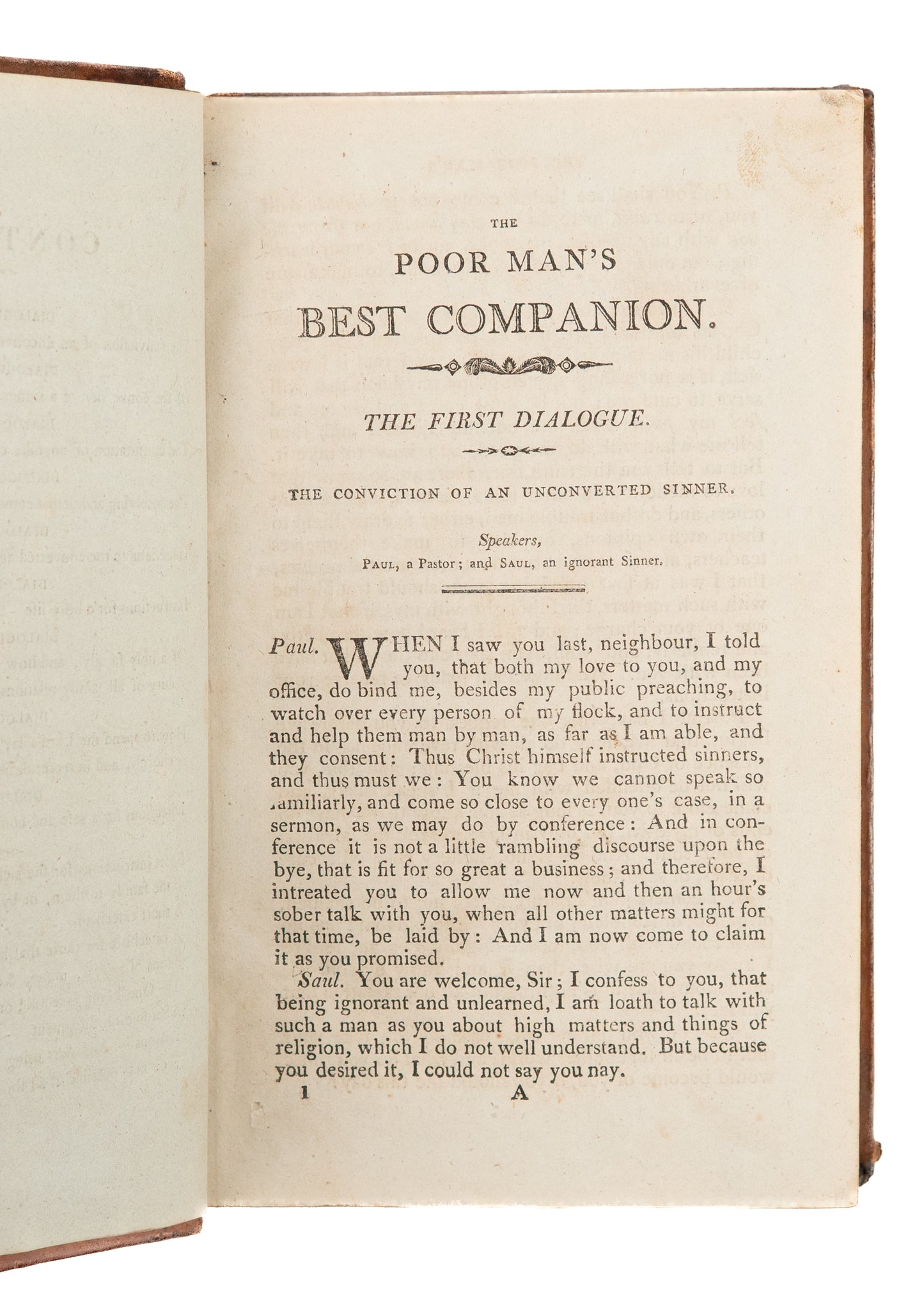 1812 RICHARD BAXTER. Superbly Bound and Printed, Poor Man's Best Companion. Very Fine.