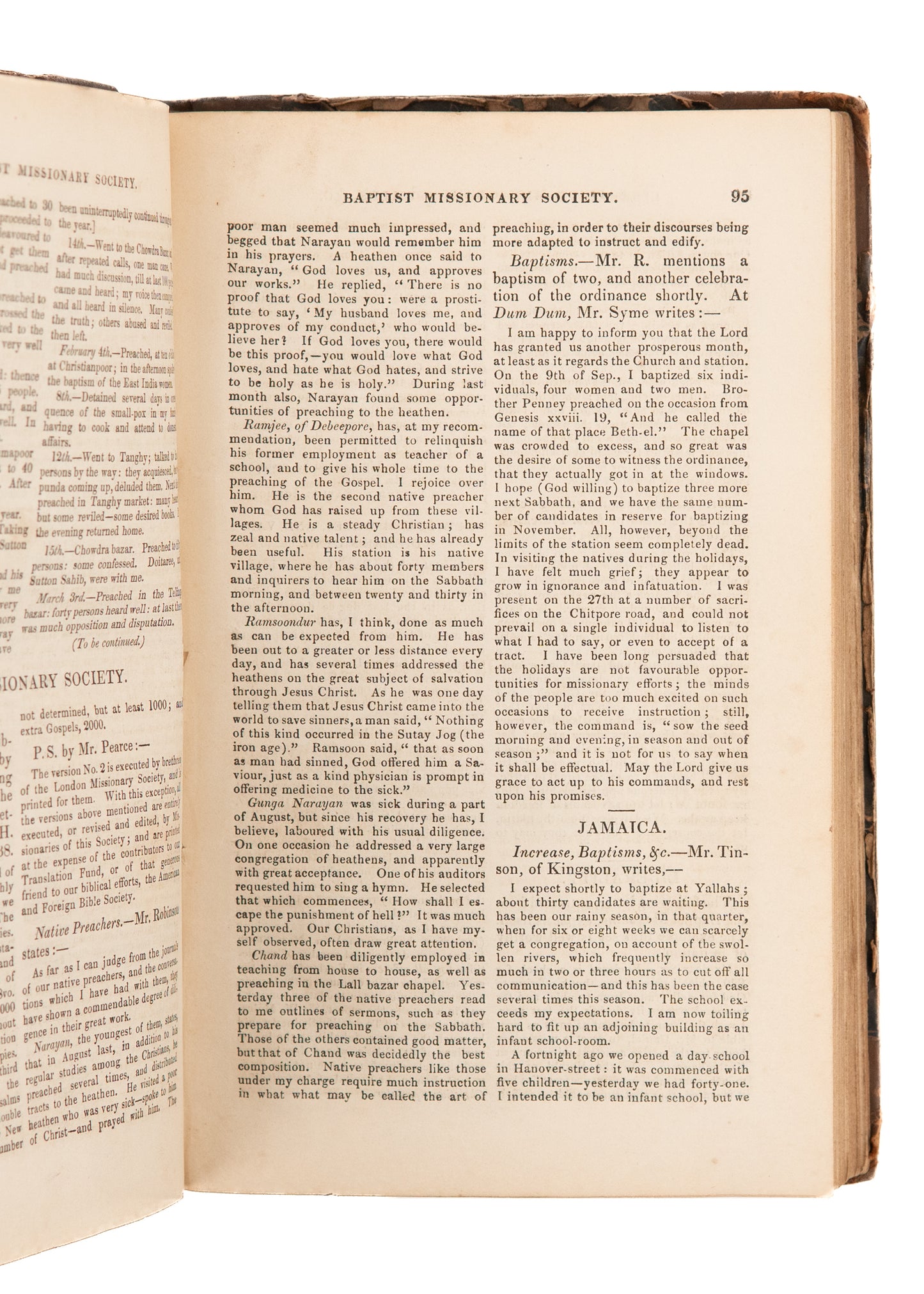 1839 BAPTIST MAG & MISSIONARY OBSERVER. Revivals, Baptist Theology & History, Missions, Slavery.