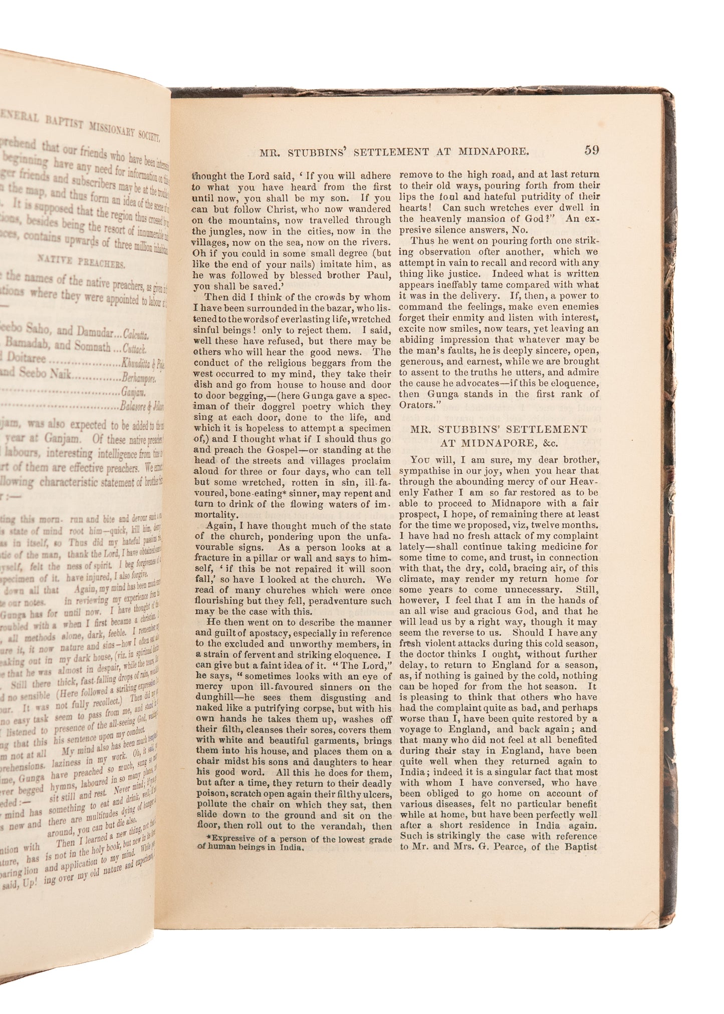 1843 BAPTIST MAG & MISSIONARY OBSERVER. Revivals, Baptist Theology, Missionaries, &c.