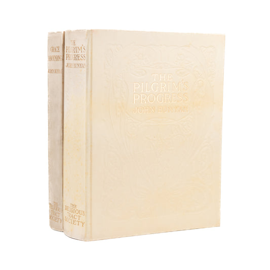 1905 JOHN BUNYAN. Pilgrim's Progress & Grace Abounding. Stunning Limited Editions in Vellum.