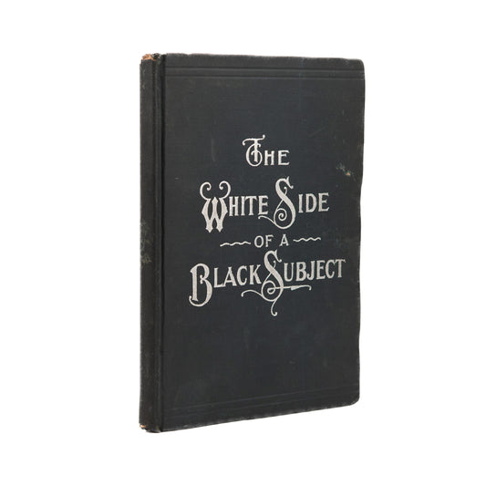 1897 NORMAN B. WOOD. The White Side of a Black Subject. Salesman's Sample.