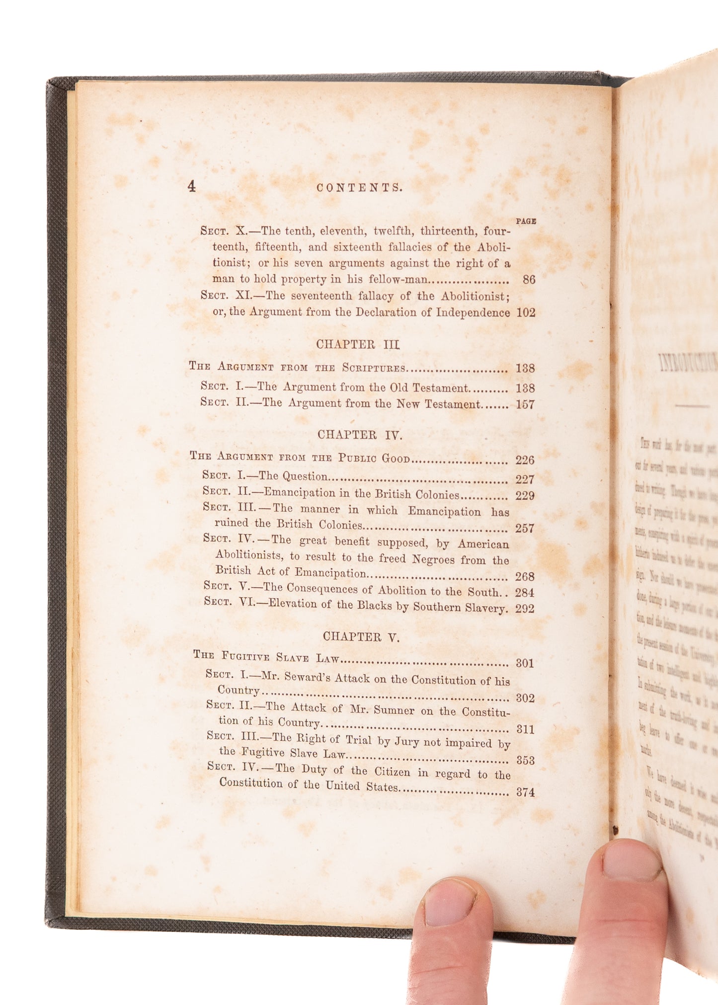 1856 ALBERT TAYLOR BLEDSOE. An Essay on Liberty and Slavery by the Architect of the Lost Cause.