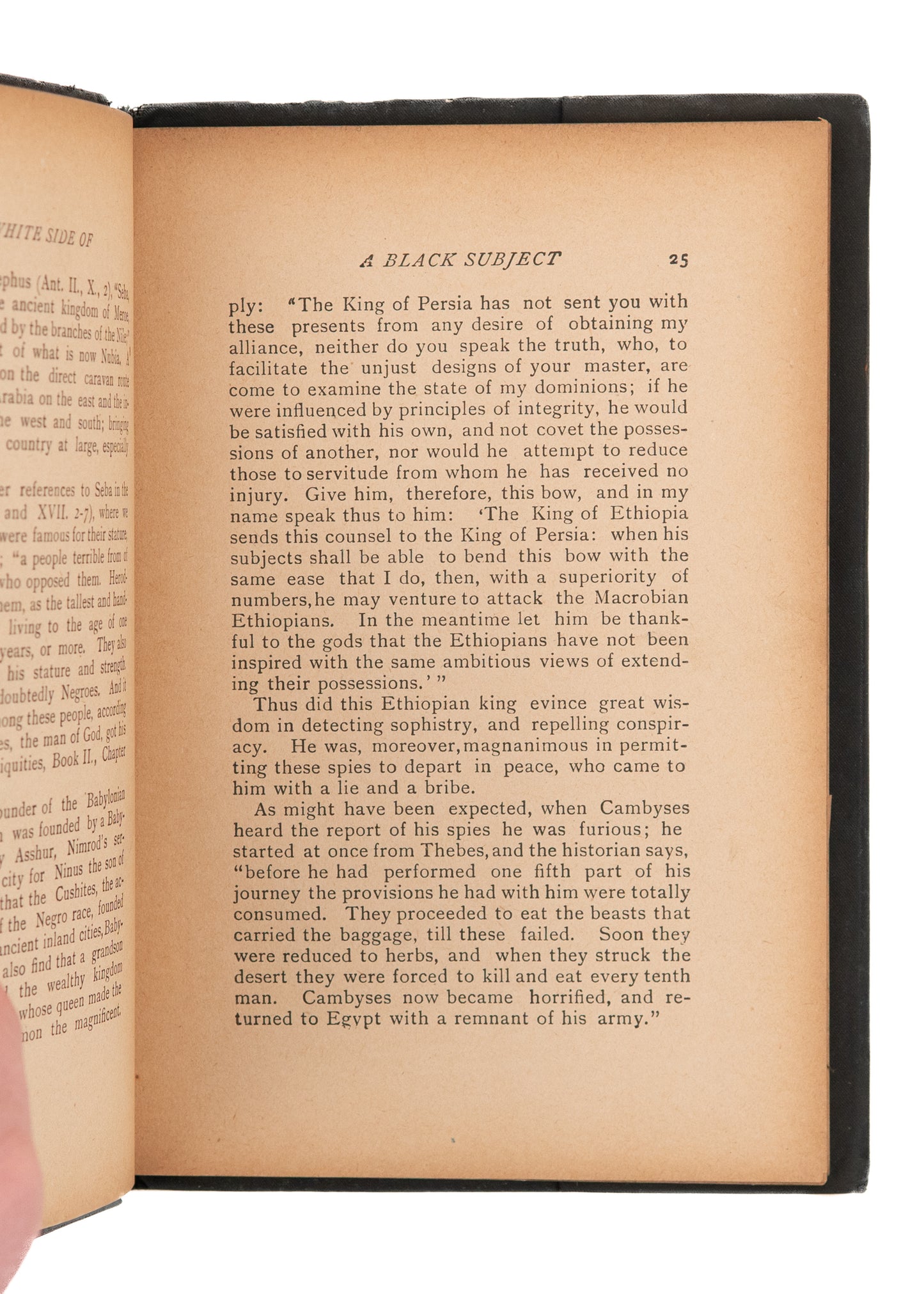 1897 NORMAN B. WOOD. The White Side of a Black Subject. Salesman's Sample.