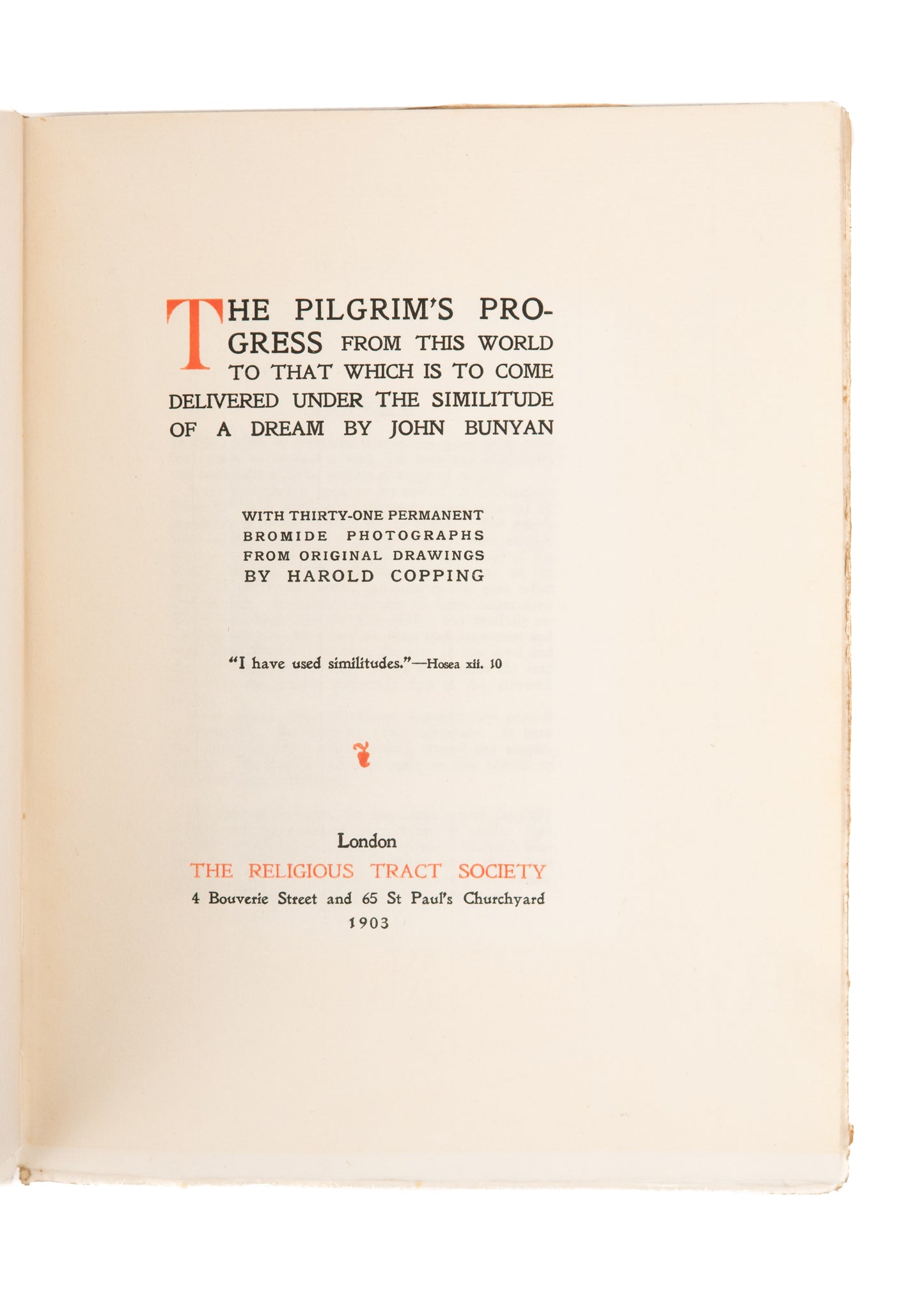 1905 JOHN BUNYAN. Pilgrim's Progress & Grace Abounding. Stunning Limited Editions in Vellum.