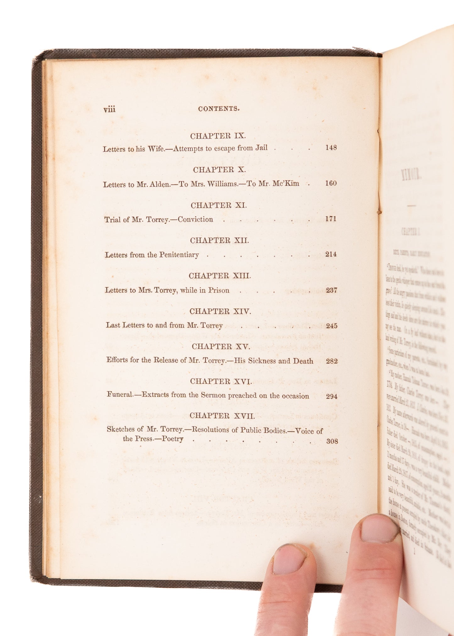 1847 UNDERGROUND RAILROAD. Memoir of Rev. Charles T. Torrey. Leader & Martyr of Abolitionism.