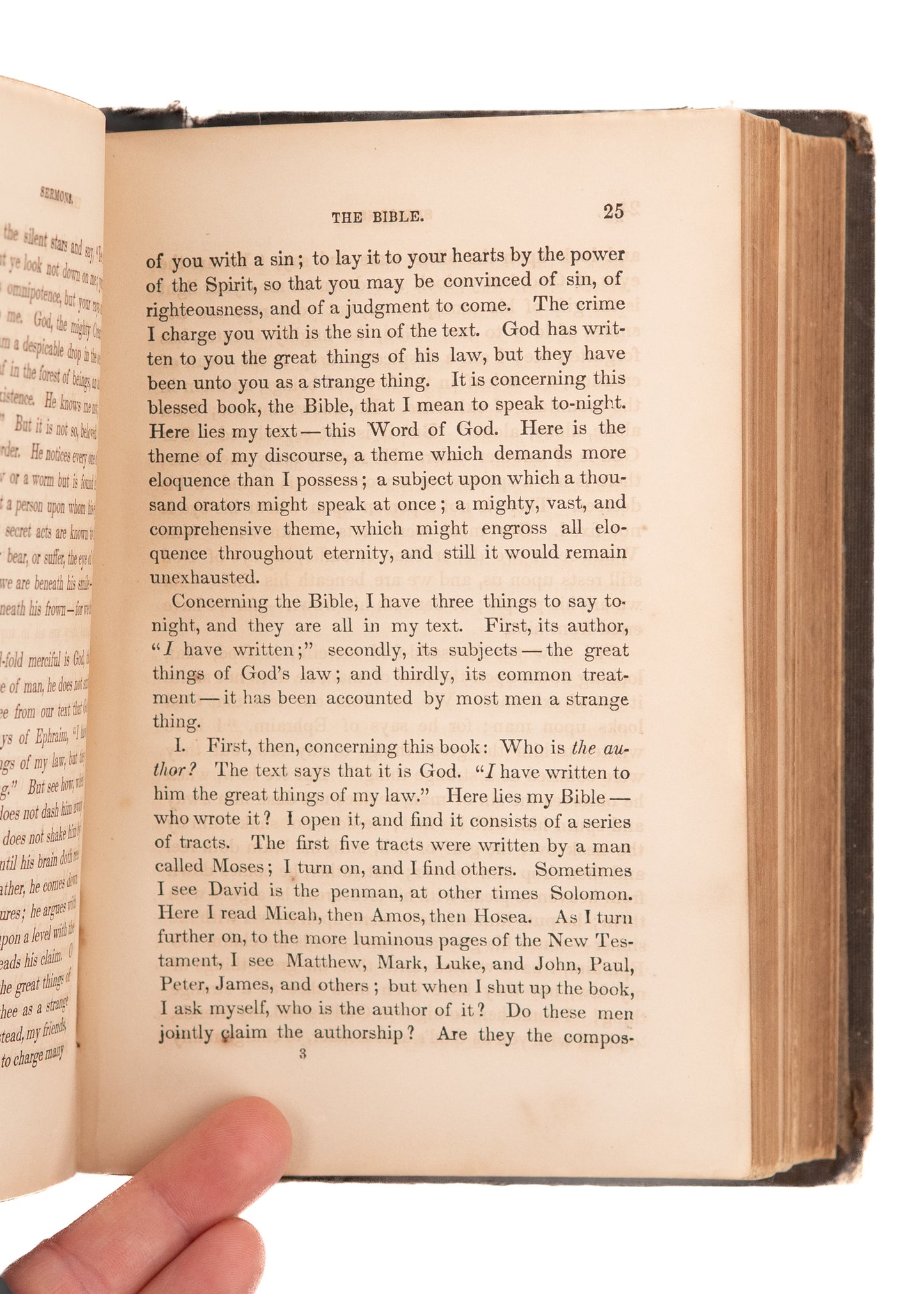 1858 C. H. SPURGEON. 24 Year Old Spurgeon. The Greatest Preacher in the World.