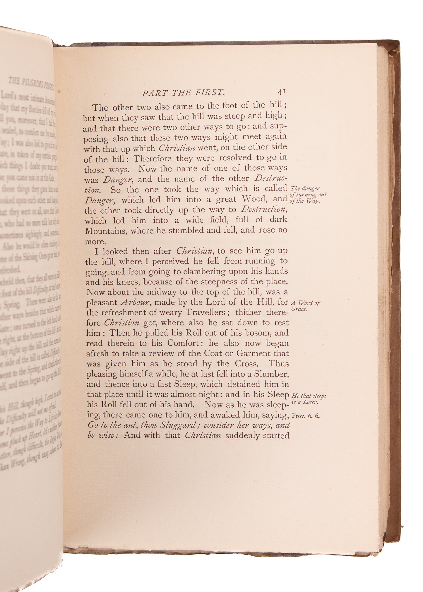 1882 JOHN BUNYAN. Pilgrims Progress. Rare Large Paper Limited Edition w/ Plates by Thomas Stothard.