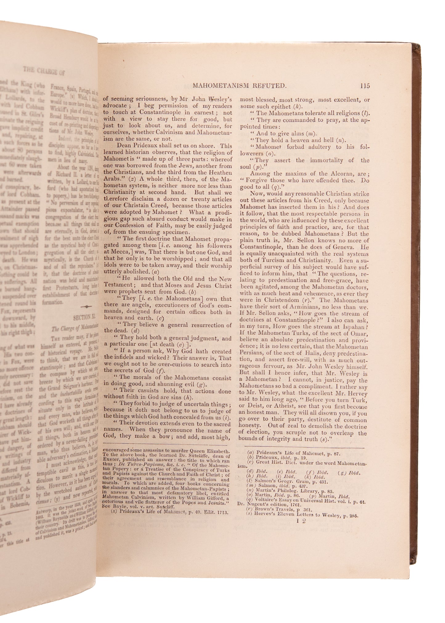 1861 AUGUSTUS TOPLADY. The Calvinist - Reformed Works of Augustus Toplady in Fine Full Leather Binding.
