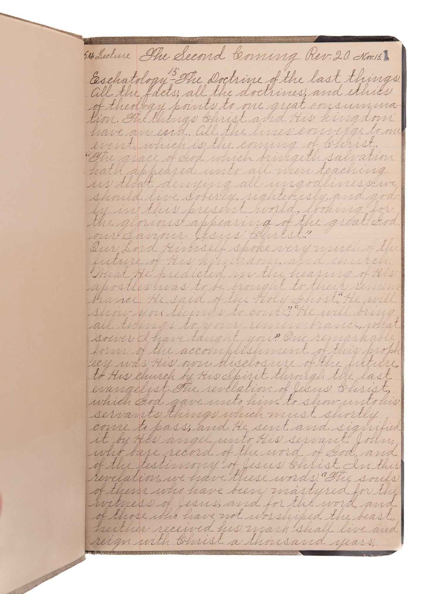1907 METHODIST HOLINESS. 21,000 Word MSs Sermons of George B. Kulp - Healing, Rapture, &c.