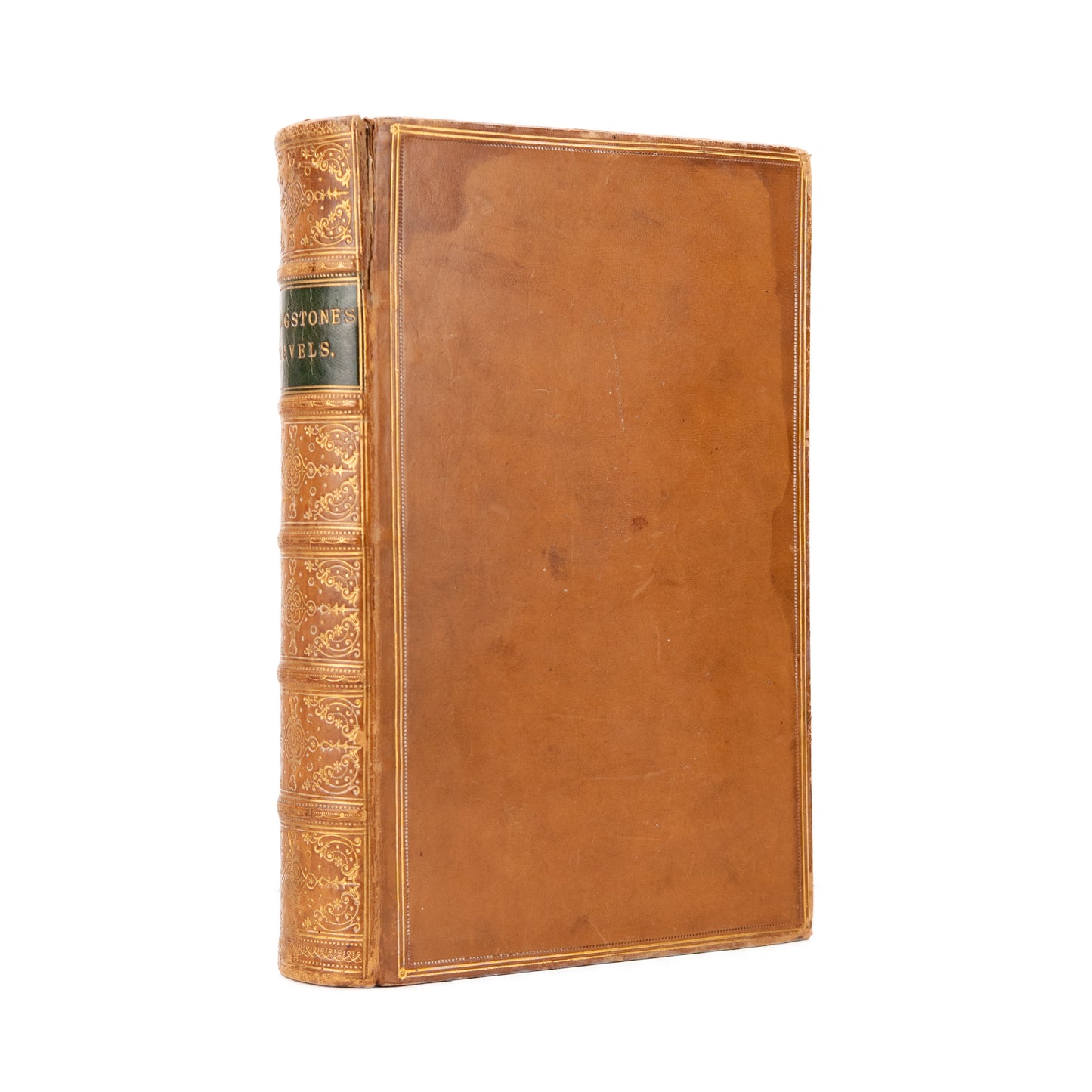 1857 DAVID LIVINSTONE. First Edition of Livingstone's Missionary Classic, Owned by Apollo 11 Legend