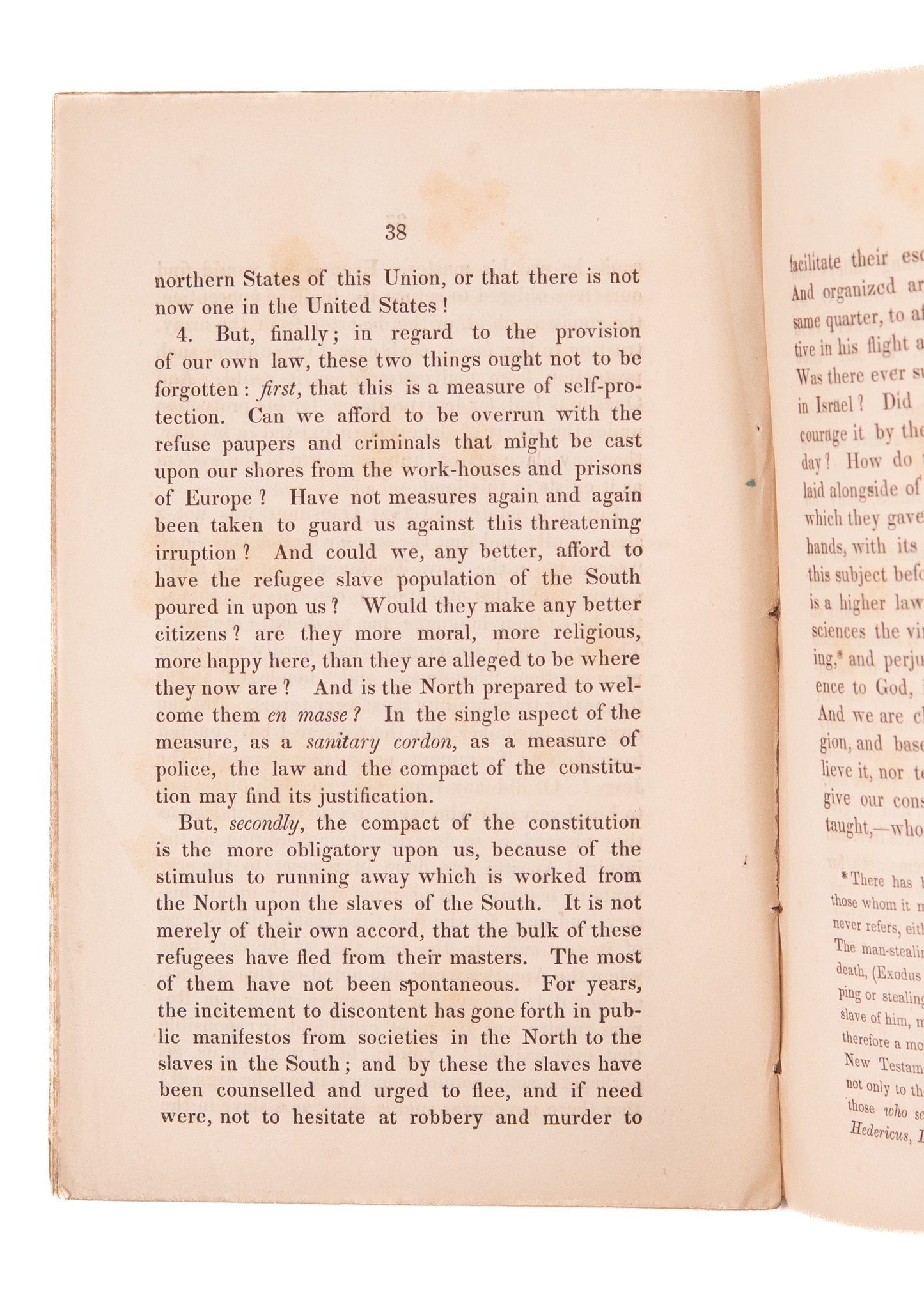 1851 FUGITIVE SLAVE ACT. Duty of American Christians to Comply with Fugitive Slave Act. This did not Age Well.
