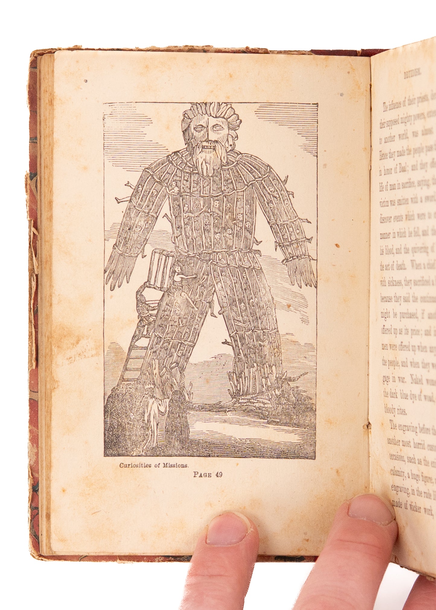 1853 BAPTIST MISSIONARIES. Curiosities of Christian Missions. Nicely Illustrated Early Juvenalia
