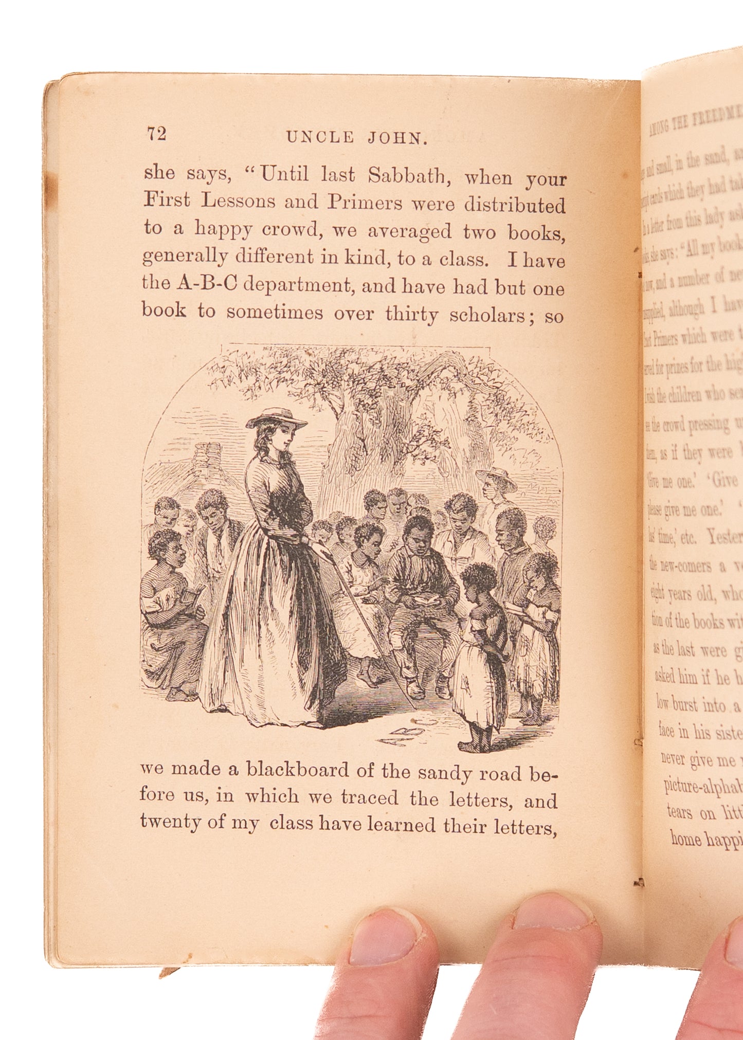 1867 MISSIONARY TO FREED SLAVES. Uncle John in the Army Among the Freedmen. 1st Edition